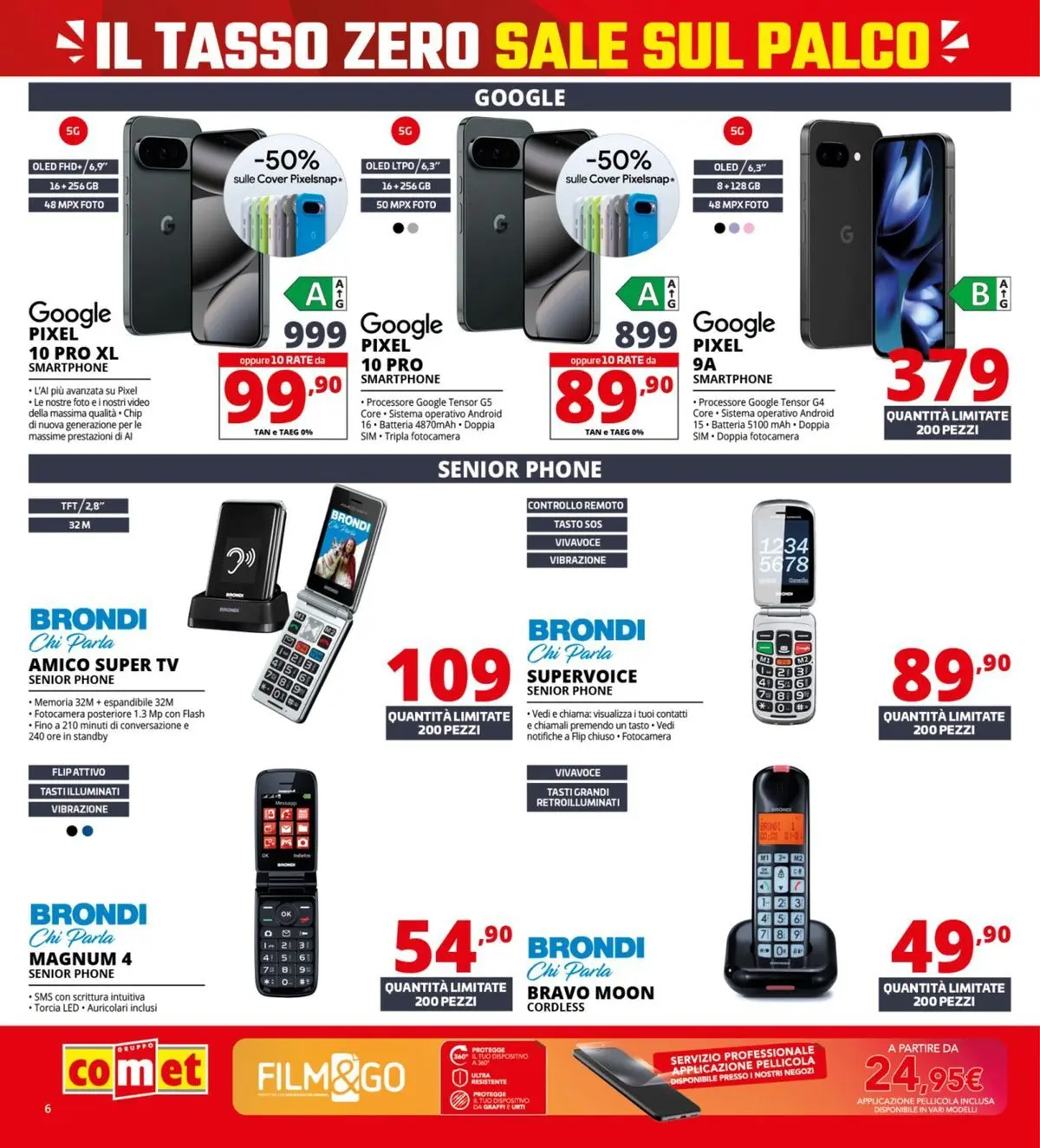 Nuovo Comet Tasso zero catalogo dal 19/02/2026 > offerte anteprima 🛍️ | Pagina: 6 | Prodotti: Torcia, Smartphone, Video, Pellicola