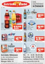 Getr&auml;nke Oase Getr&auml;nke Oase: Getr&auml;nkeangebote - bis 28.02.2026