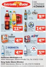 Getr&auml;nke Oase Getr&auml;nke Oase: Getr&auml;nkeangebote - bis 28.02.2026