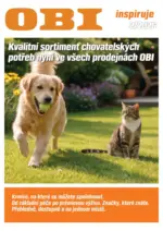 OBI Kvalitn&iacute; sortiment chovatelsk&yacute;ch potřeb nyn&iacute; ve v&scaron;ech prodejn&aacute;ch OBI &ndash; do 14.03.2026