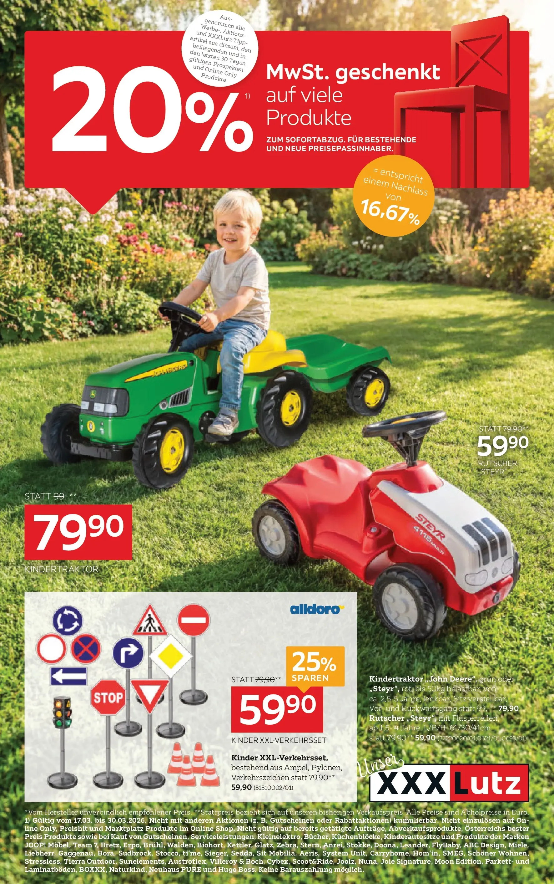 XXXLutz Baby von 17.03.2026 - Aktuelle Angebote | Seite: 1