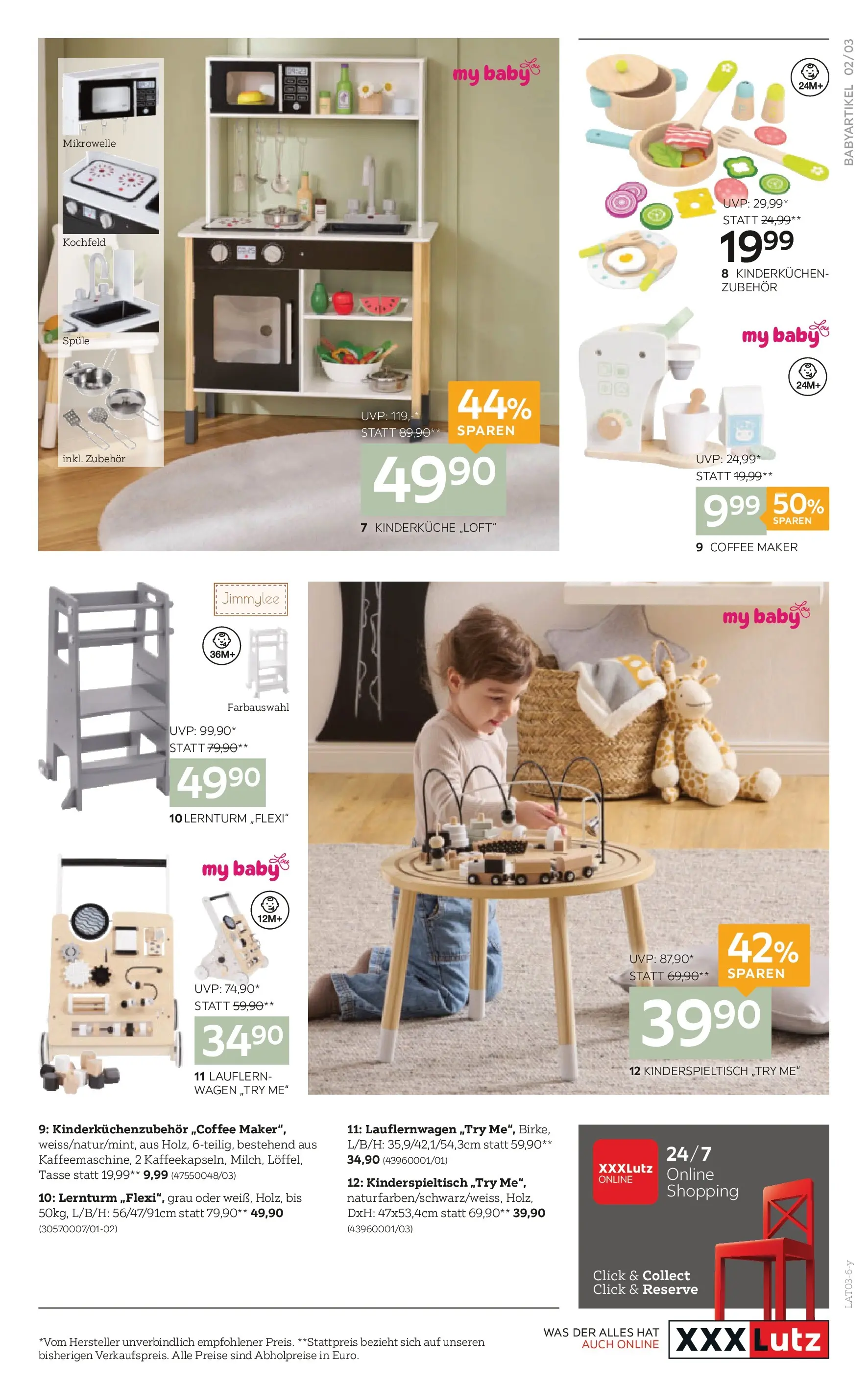 XXXLutz Baby von 17.03.2026 - Aktuelle Angebote | Seite: 3 | Produkte: Kochfeld, Mikrowelle