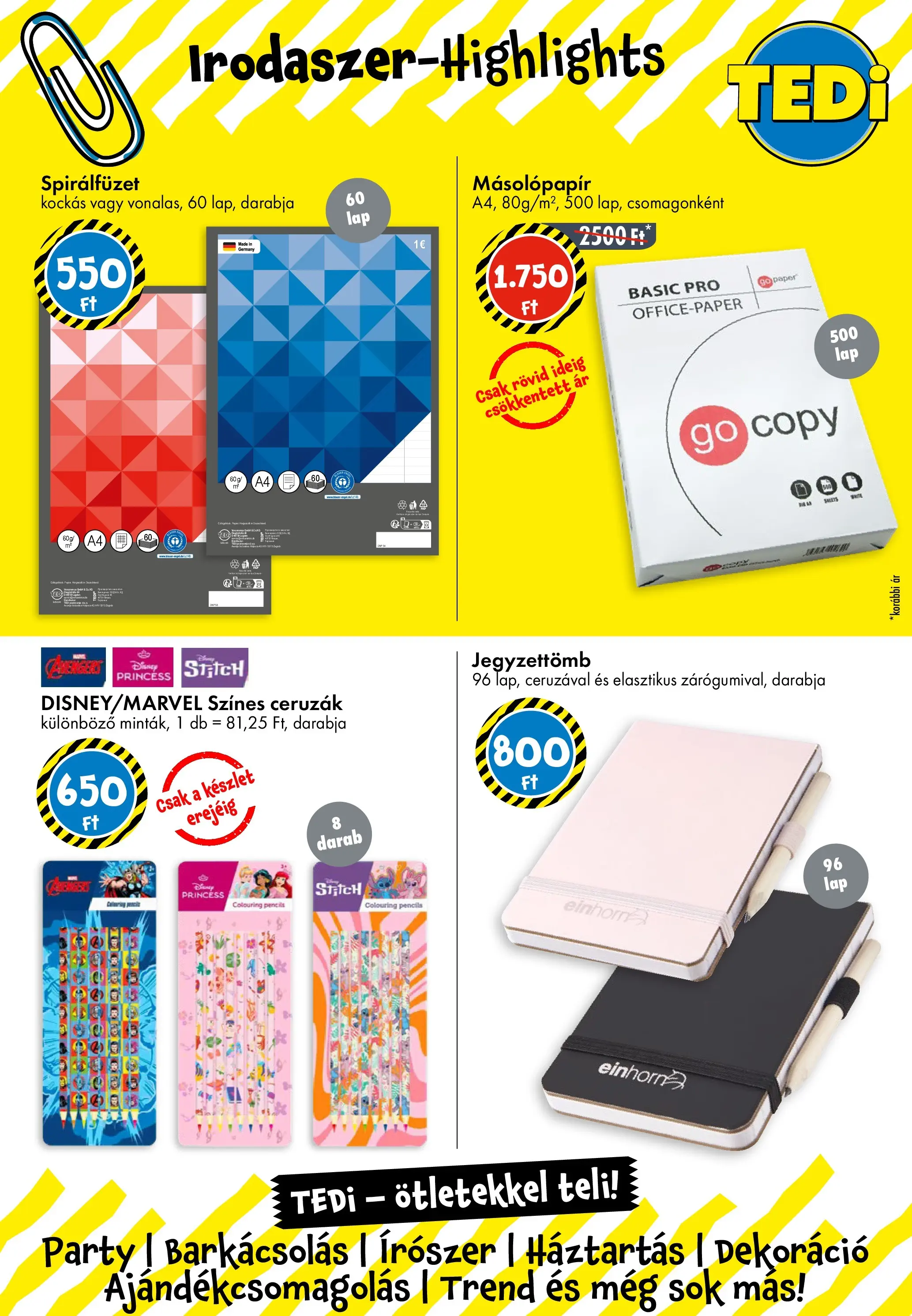 TEDi Akciós újság Gyula - 2026.02.20. -tól/töl > akció, lapozható szórólap 🛍️ | Oldal: 5 | Termékek: Dekoráció