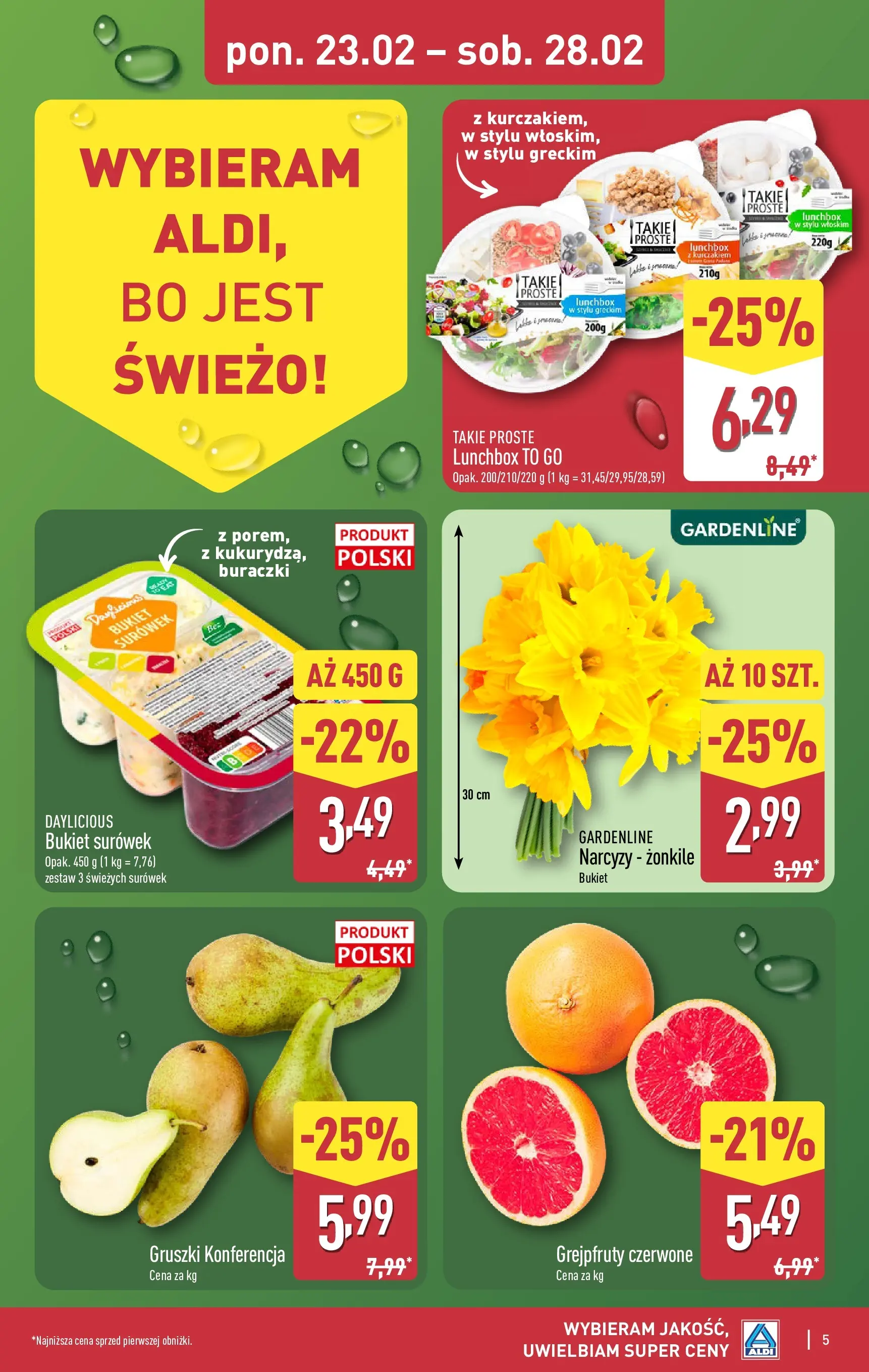 Aldi - Tanie zakupy w ALDI od 22.02.2026 - Ulotka PDF, promocje | Strona: 5