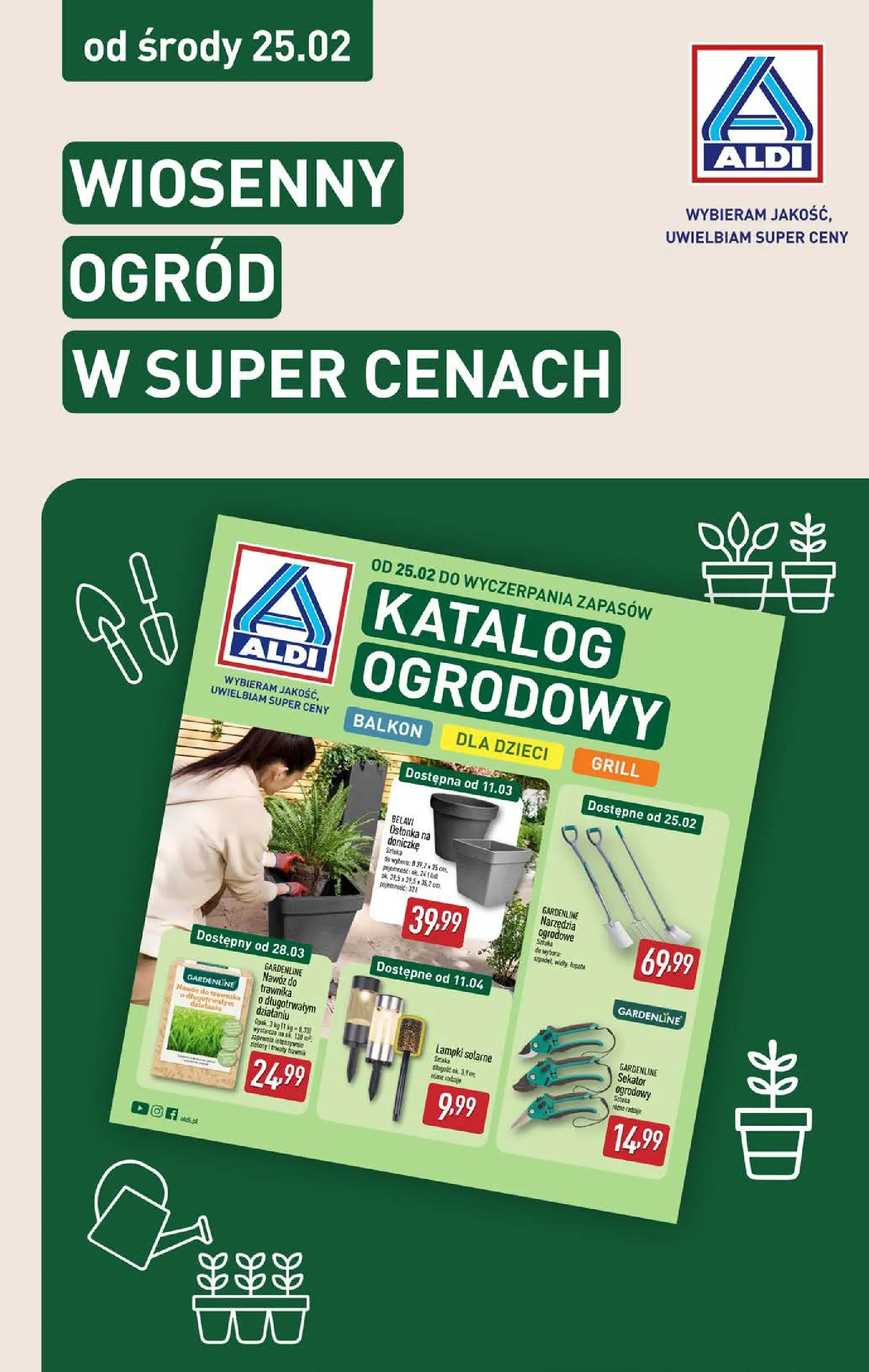 Aldi - Tanie zakupy w ALDI od 22.02.2026 - Ulotka PDF, promocje | Strona: 31 | Produkty: Lampki, Sekator, Grill