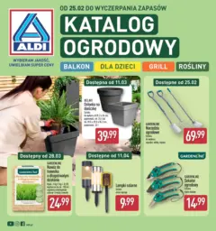 Pogląd oferty "Aldi - Katalog ogrodowy ALDI" - ważna od 22.02.2026 Pogląd oferty "Aldi - Katalog ogrodowy ALDI" - ważna od 22.02.2026