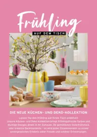 Tchibo: Fr&uuml;hling auf dem Tisch