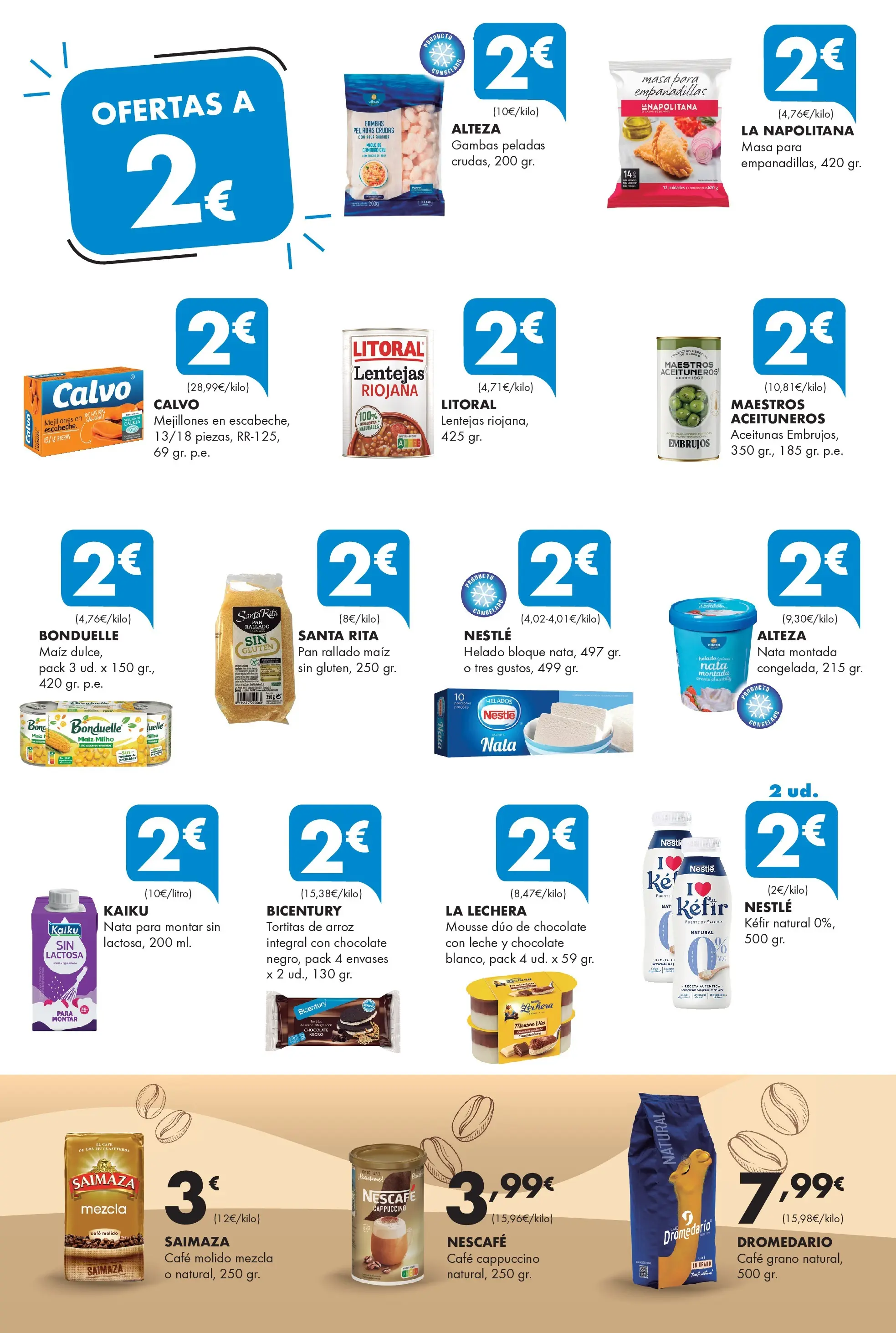 Lupa Supermercados - Tus vecinos de confianza 19/02/2026 - 04/03/2026 | Página: 4 | Productos: Arroz, Café molido, Helado, Chocolate con leche