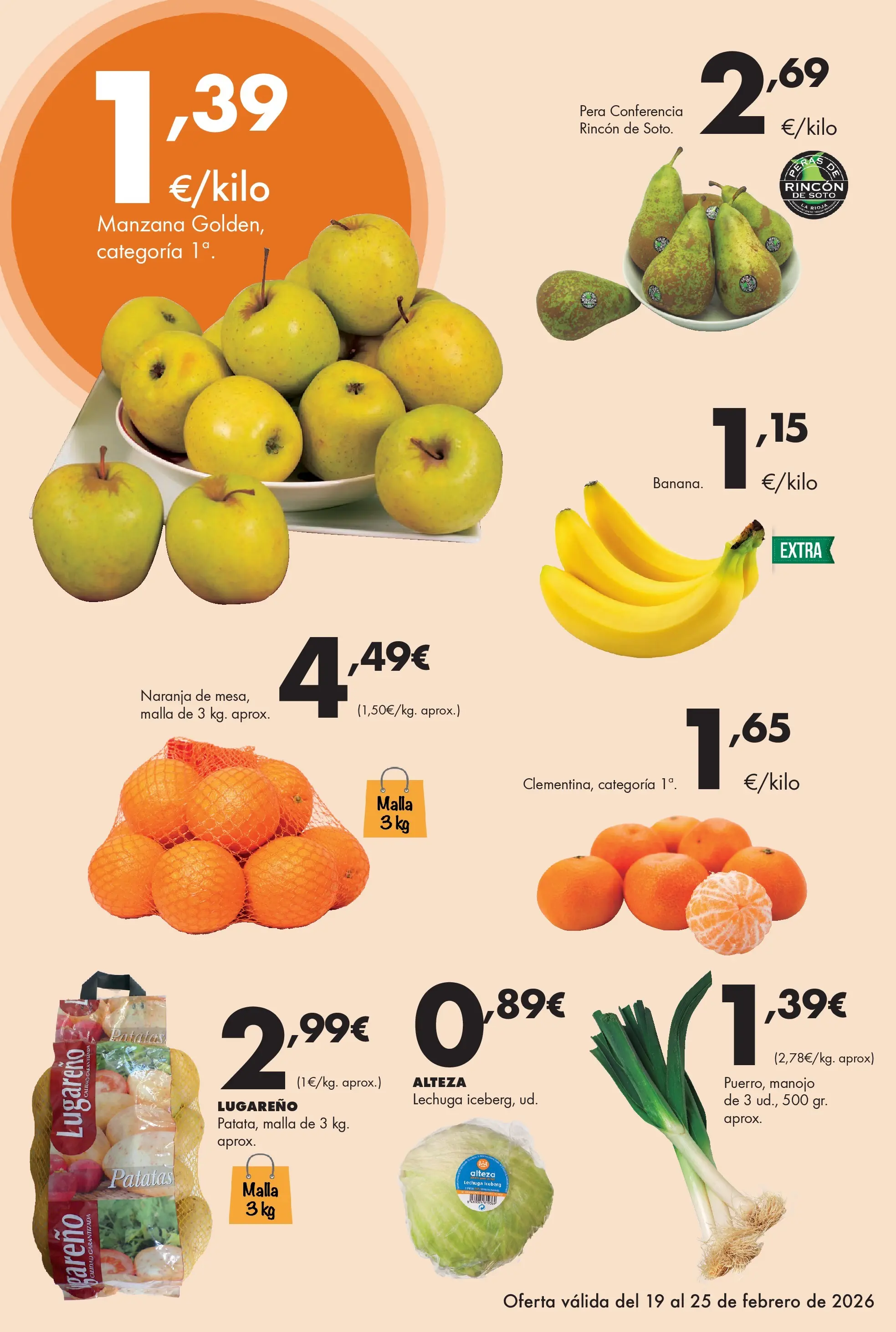 Lupa Supermercados - Tus vecinos de confianza 19/02/2026 - 04/03/2026 | Página: 12 | Productos: Manzana