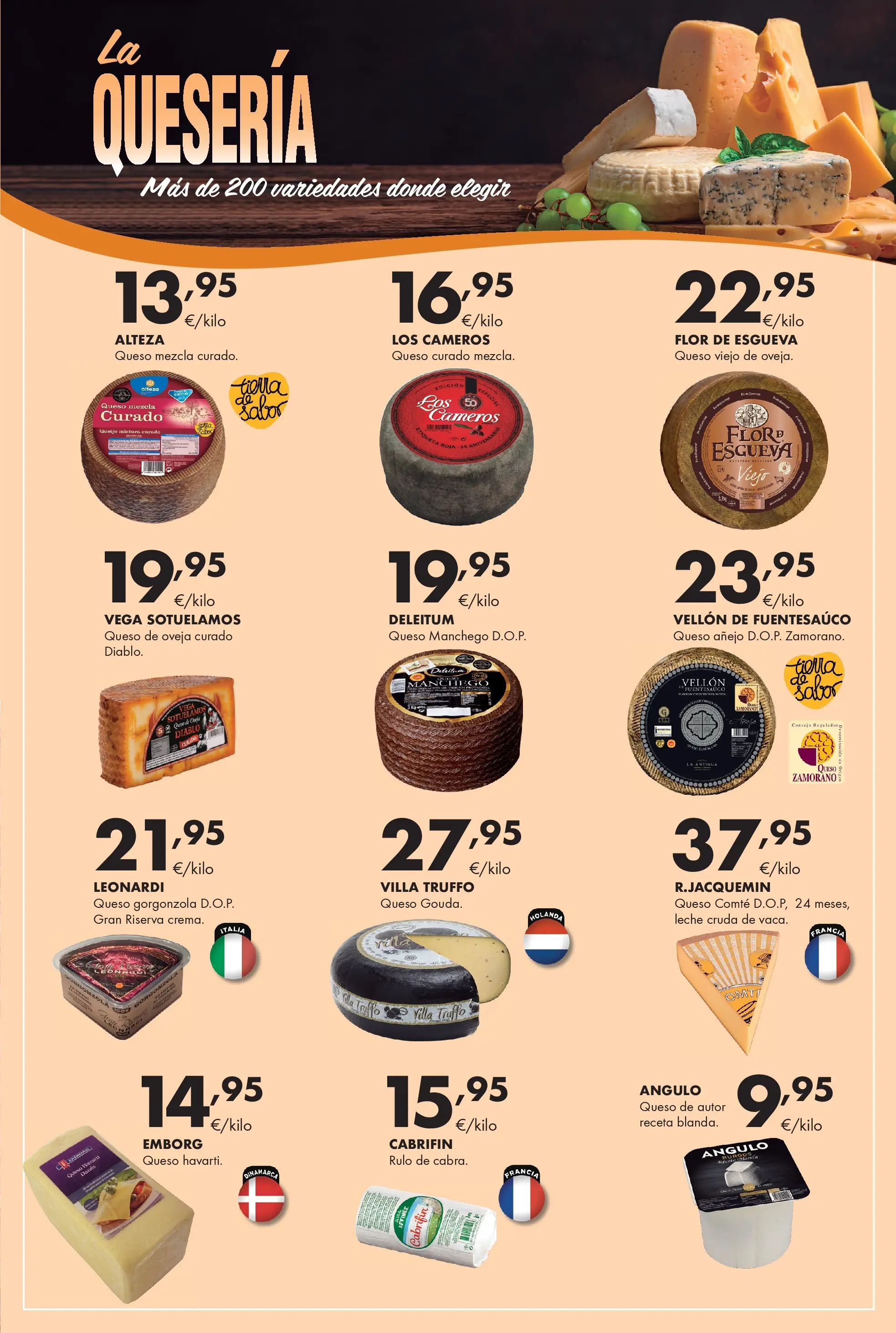 Lupa Supermercados - Tus vecinos de confianza 19/02/2026 - 04/03/2026 | Página: 15 | Productos: Queso de oveja, Leche, Queso