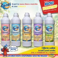 Anteprima del volantino Offerte - Offerte valide dal 21 febbraio al 7 marzo valido a partire dal 20.02.2026 Anteprima del volantino Offerte - Offerte valide dal 21 febbraio al 7 marzo valido a partire dal 20.02.2026