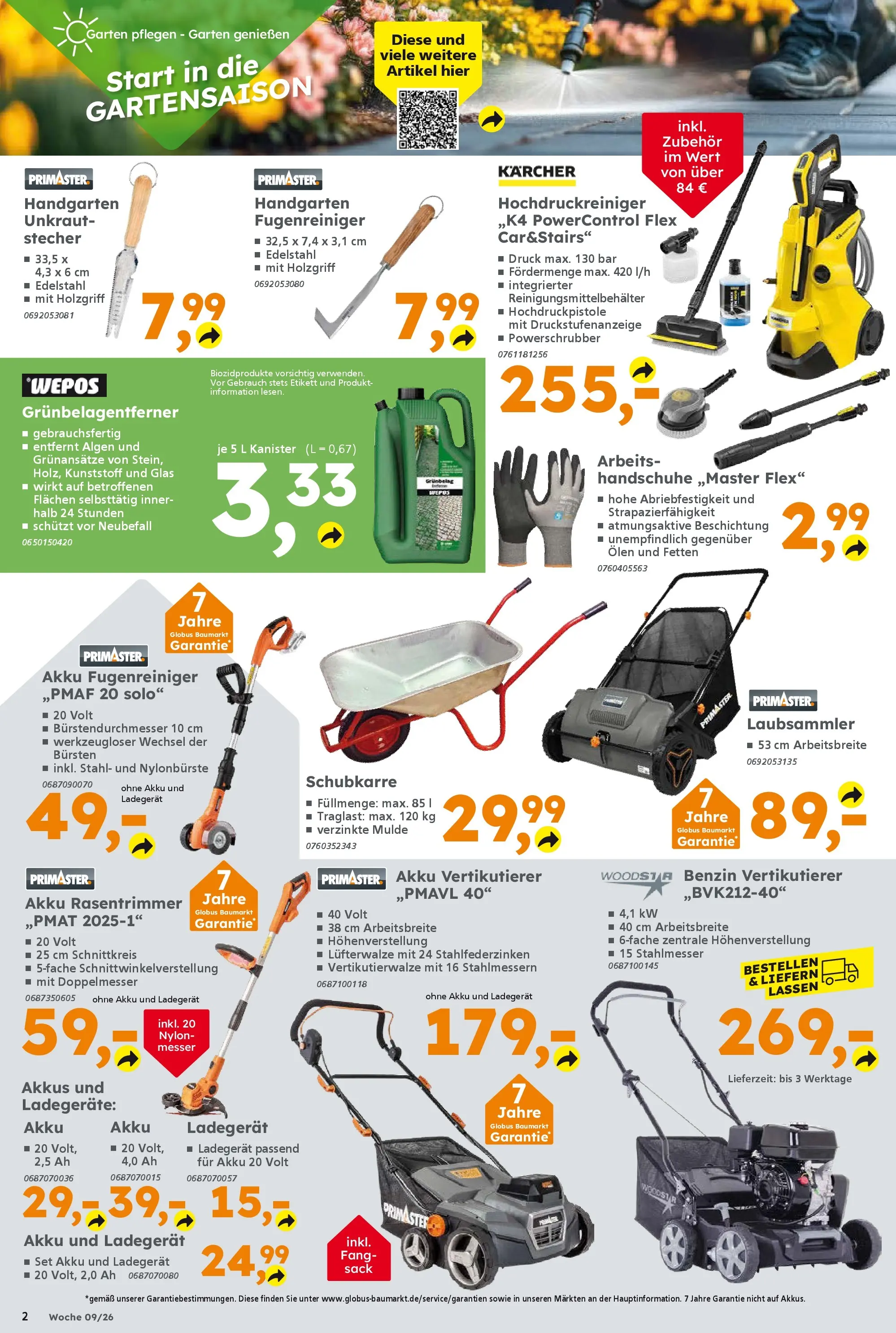 Globus Baumarkt prospekt Friedberg	 (ab 22.02.2026) zum Blättern | Seite: 2