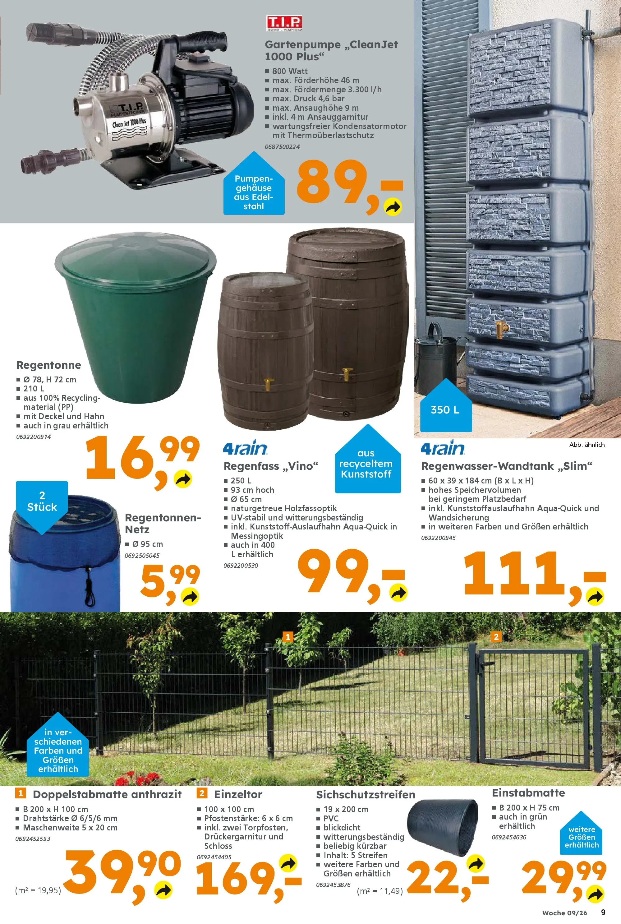 Globus Baumarkt prospekt Friedberg	 (ab 22.02.2026) zum Blättern | Seite: 9