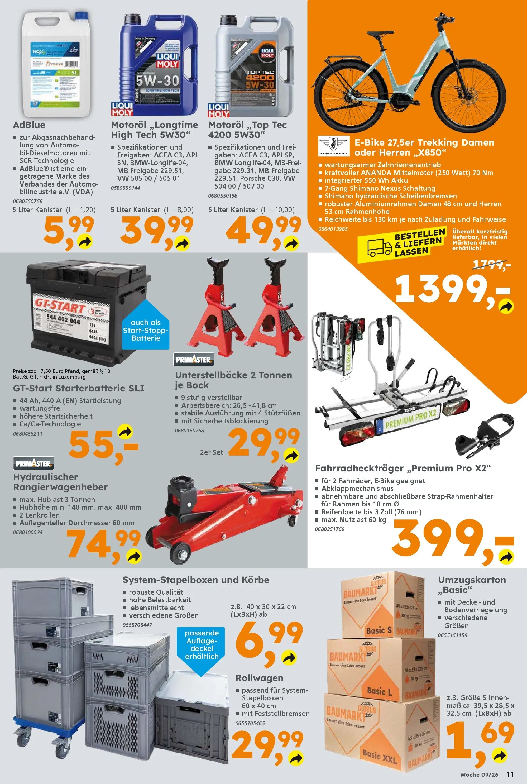 Globus Baumarkt prospekt Friedberg	 (ab 22.02.2026) zum Blättern | Seite: 11