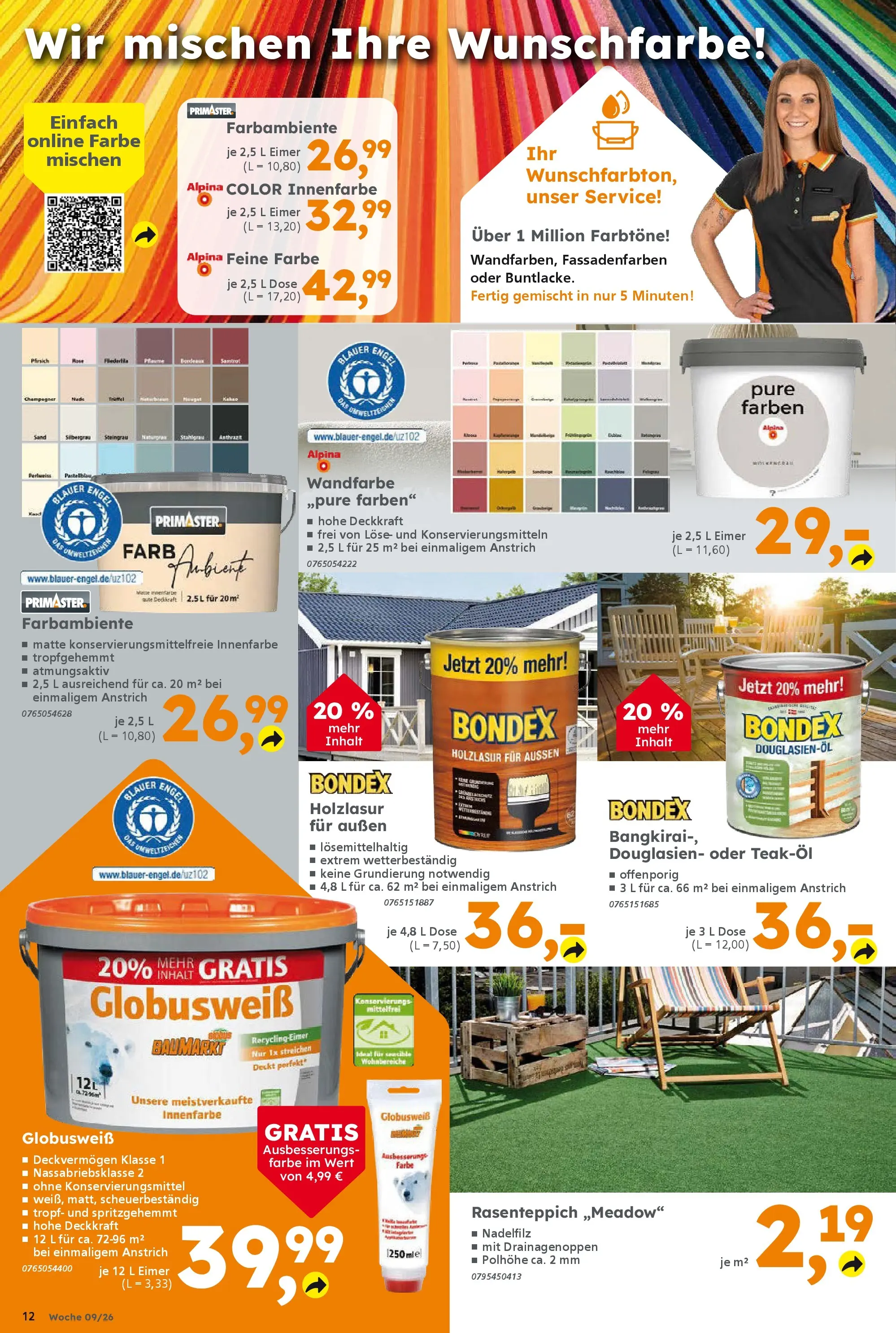 Globus Baumarkt prospekt Friedberg	 (ab 22.02.2026) zum Blättern | Seite: 12