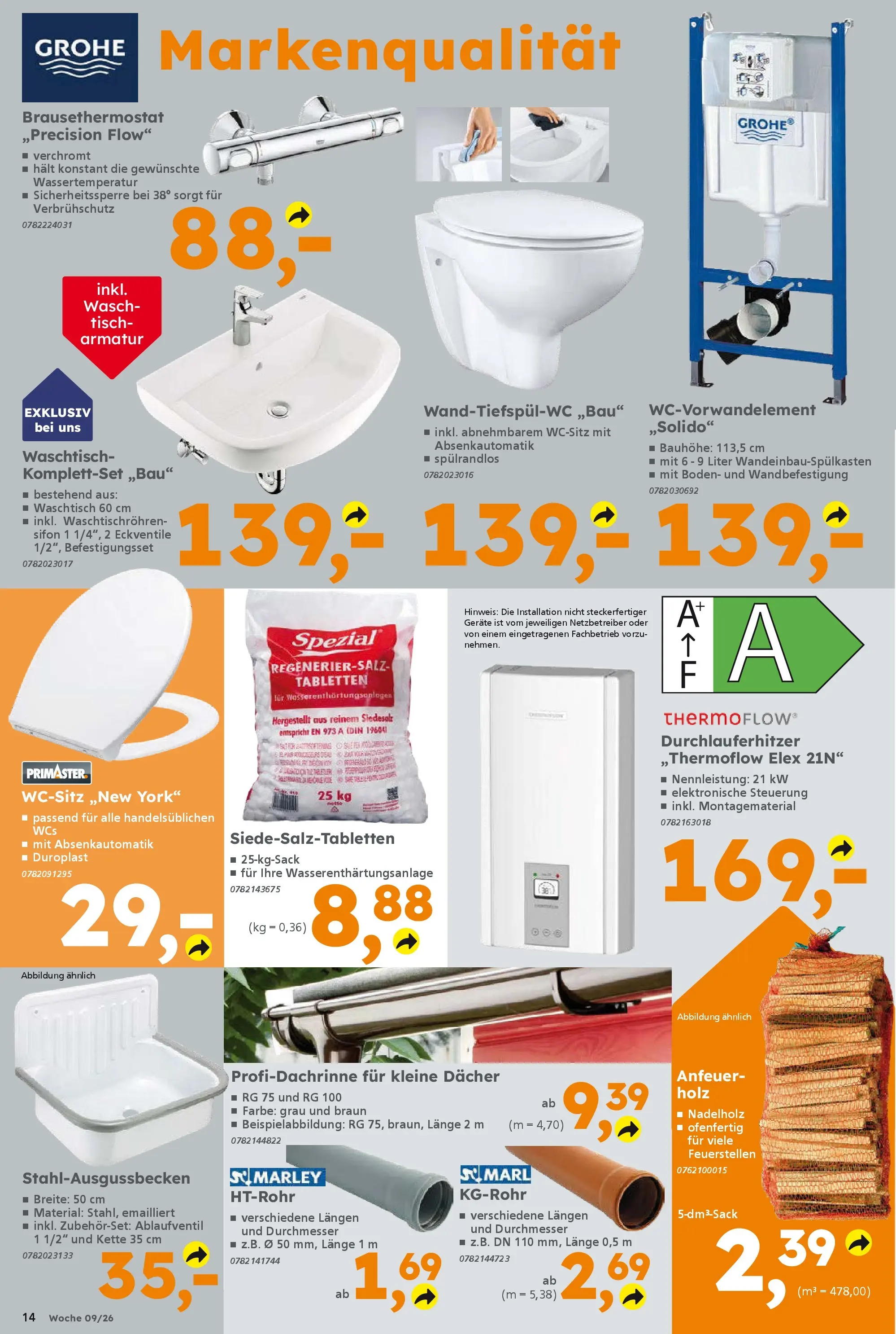 Globus Baumarkt prospekt Friedberg	 (ab 22.02.2026) zum Blättern | Seite: 14