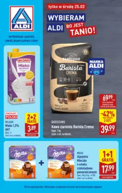 Pogląd oferty "Aldi - Super środa (25.02) w ALDI" - ważna od 24.02.2026 Pogląd oferty "Aldi - Super środa (25.02) w ALDI" - ważna od 24.02.2026