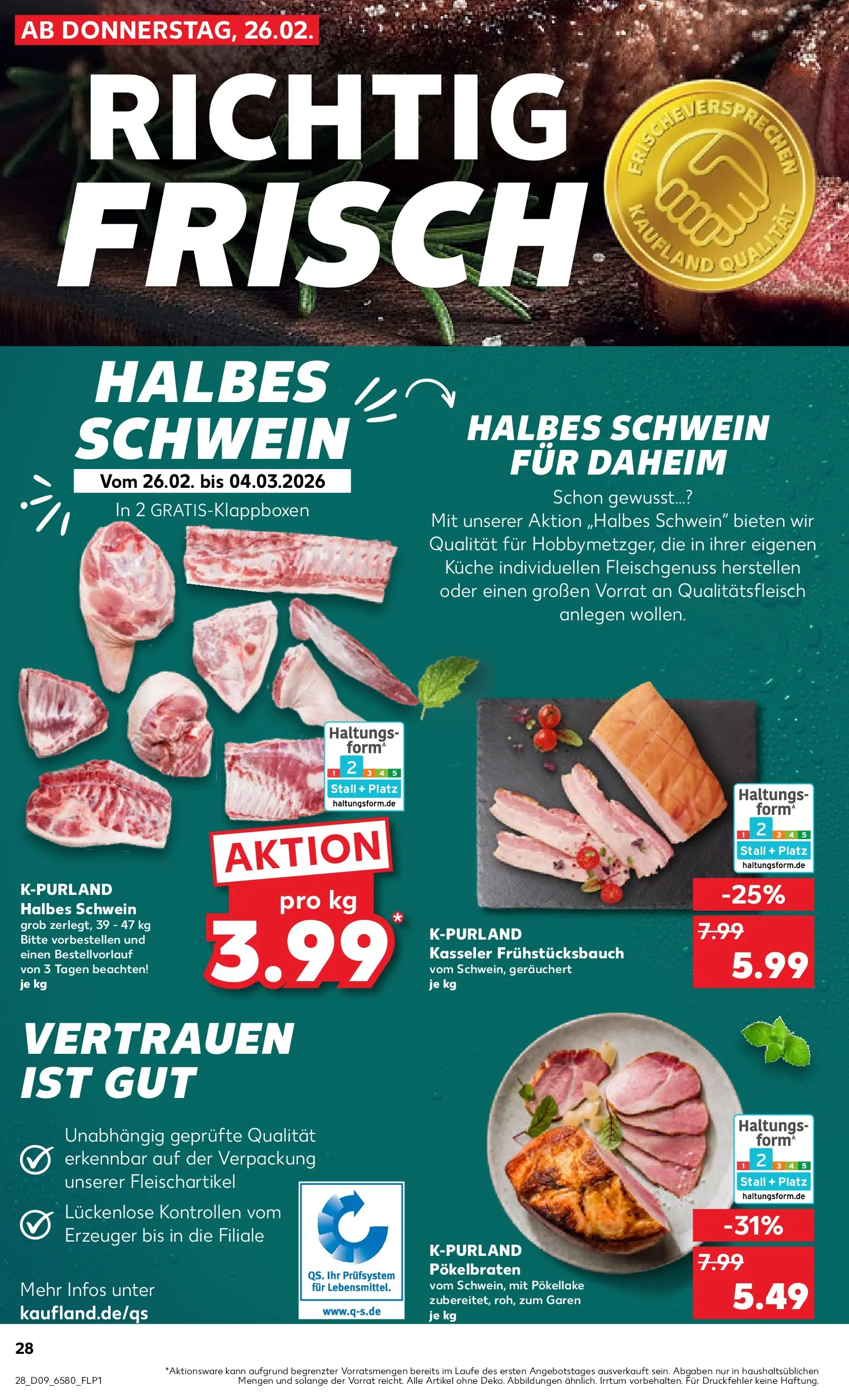 Prospekt Kaufland ab 26.02.2026 » Angebote Online zum Blättern | Seite: 28 | Produkte: Küche