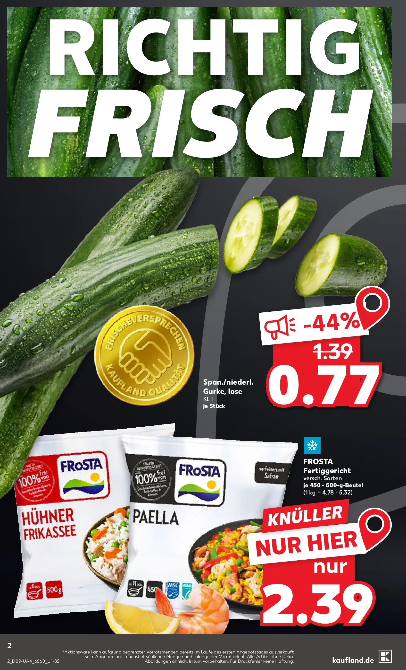 Prospekt Kaufland ab 26.02.2026 » Angebote Online zum Blättern | Seite: 2 | Produkte: Frosta
