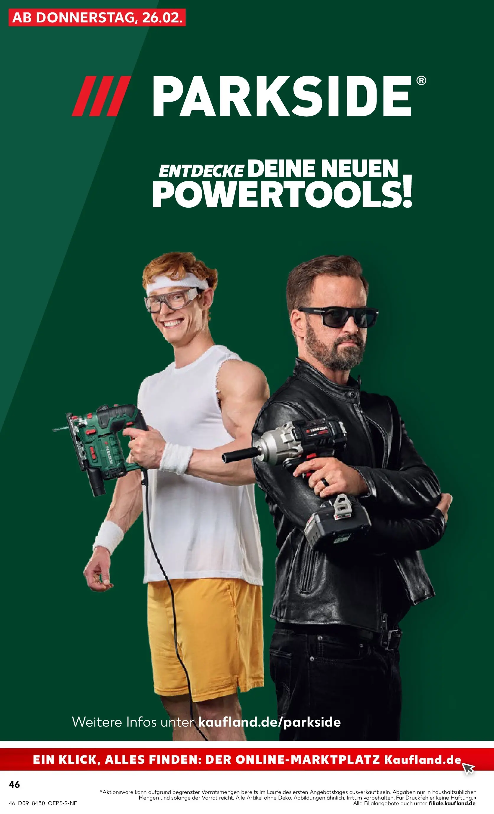 Prospekt Kaufland ab 26.02.2026 » Angebote und Werbung Online | Seite: 46 Prospekt Kaufland ab 26.02.2026 » Angebote Online zum Blättern | Seite: 46
