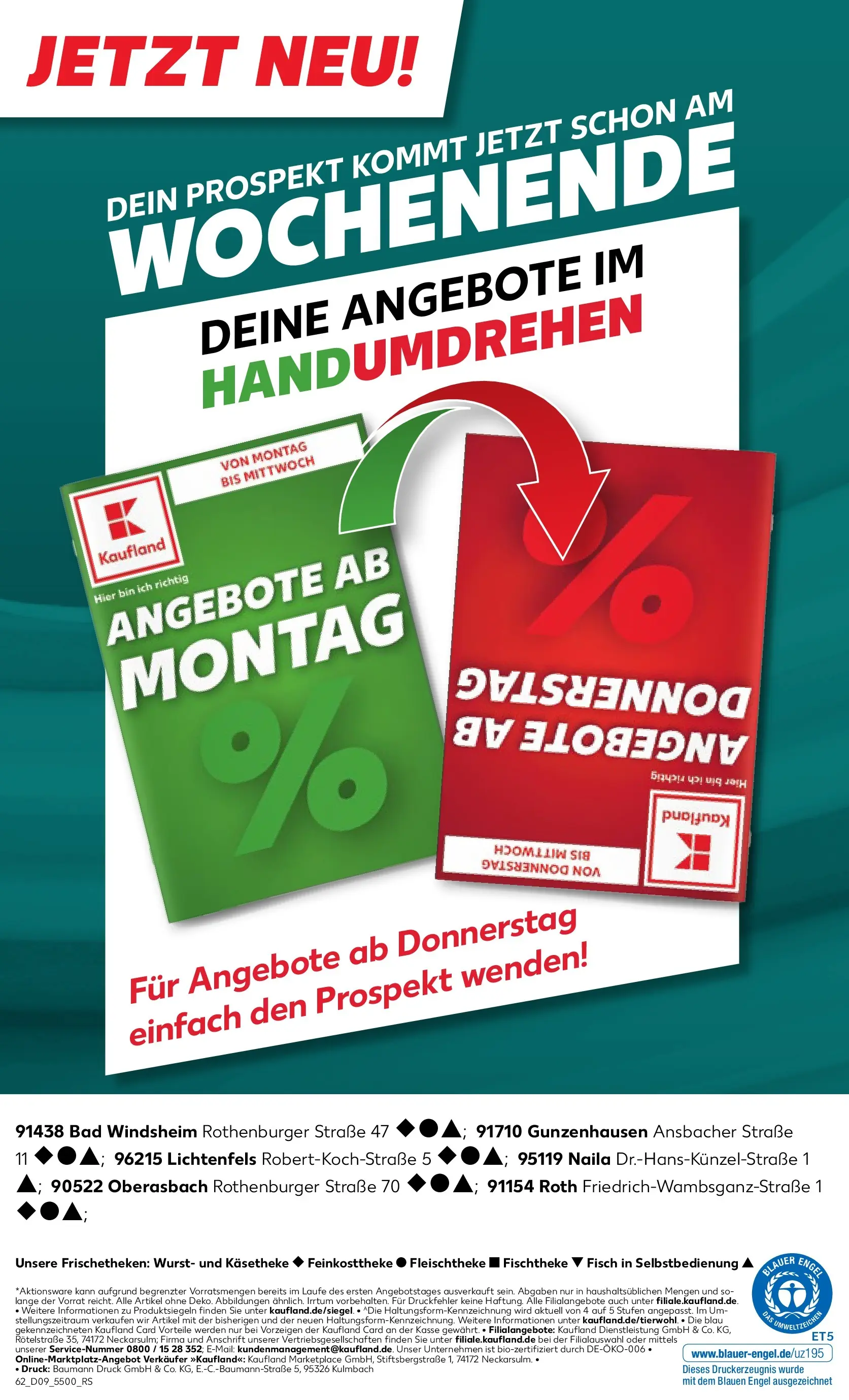 Prospekt Kaufland ab 26.02.2026 » Angebote Online zum Blättern | Seite: 62 | Produkte: Bad, Wurst