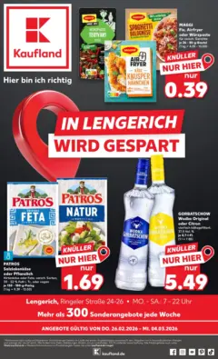 Kaufland prospekt Lengerich	 ab 26.02.2026 gültig