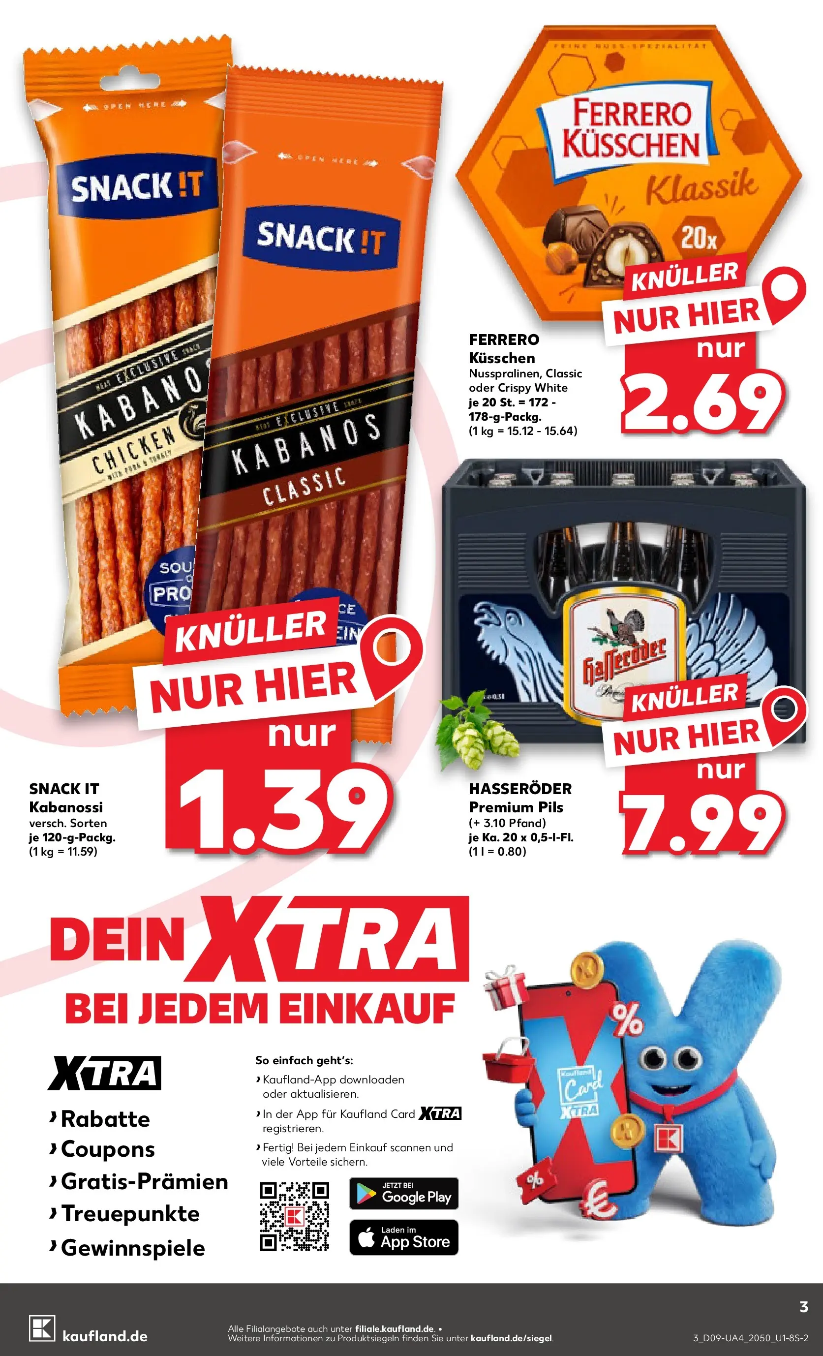 Prospekt Kaufland ab 26.02.2026 » Angebote und Werbung Online | Seite: 3 | Produkte: Pils, Hasseröder Prospekt Kaufland ab 26.02.2026 » Angebote Online zum Blättern | Seite: 3 | Produkte: Pils, Hasseröder