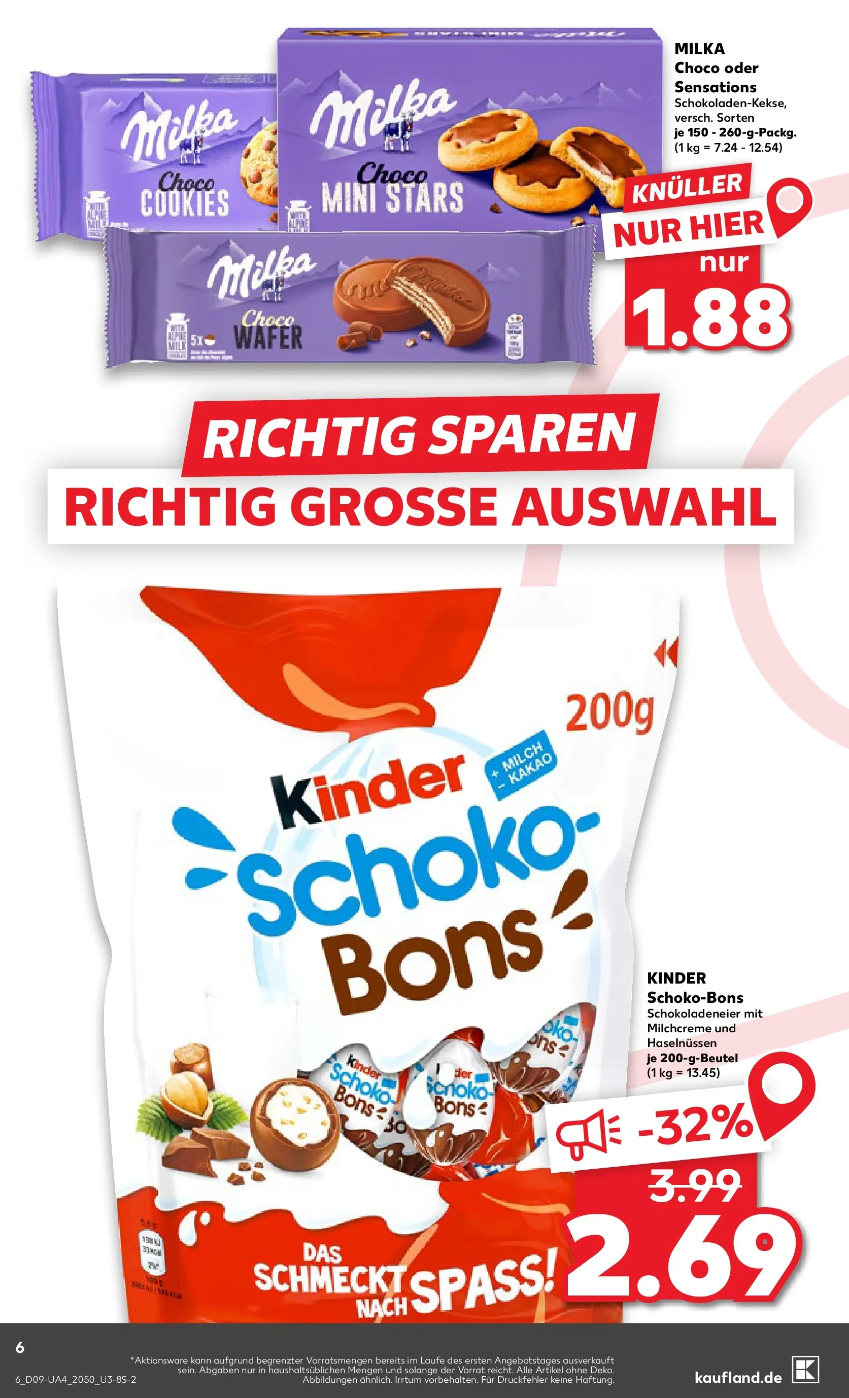 Prospekt Kaufland ab 26.02.2026 » Angebote und Werbung Online | Seite: 6 | Produkte: Milch, Milka Prospekt Kaufland ab 26.02.2026 » Angebote Online zum Blättern | Seite: 6 | Produkte: Milch, Milka
