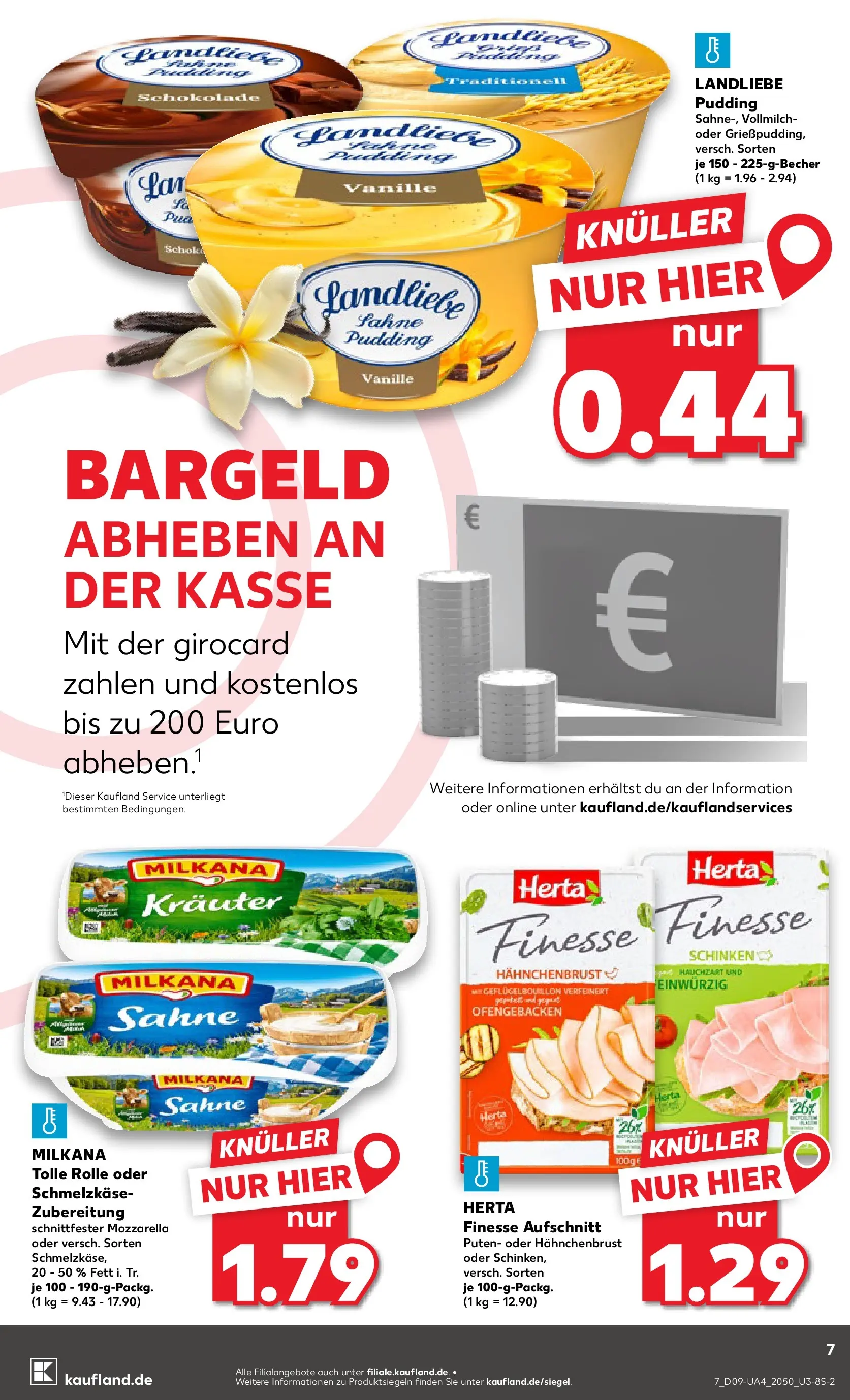 Prospekt Kaufland ab 26.02.2026 » Angebote und Werbung Online | Seite: 7 | Produkte: Schokolade, Mozzarella, Pudding, Schinken Prospekt Kaufland ab 26.02.2026 » Angebote Online zum Blättern | Seite: 7 | Produkte: Schokolade, Mozzarella, Pudding, Schinken