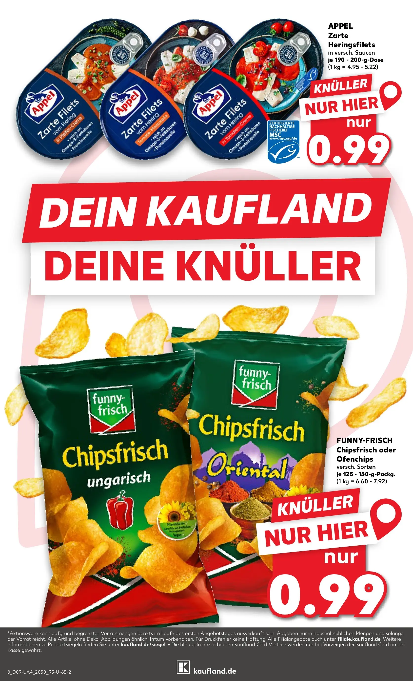 Prospekt Kaufland ab 26.02.2026 » Angebote und Werbung Online | Seite: 8 | Produkte: Funny frisch, Chips Prospekt Kaufland ab 26.02.2026 » Angebote Online zum Blättern | Seite: 8 | Produkte: Funny frisch, Chips