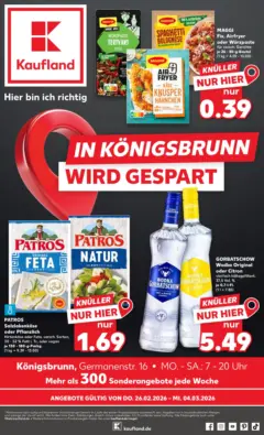 Kaufland prospekt Königsbrunn	 ab 26.02.2026 gültig