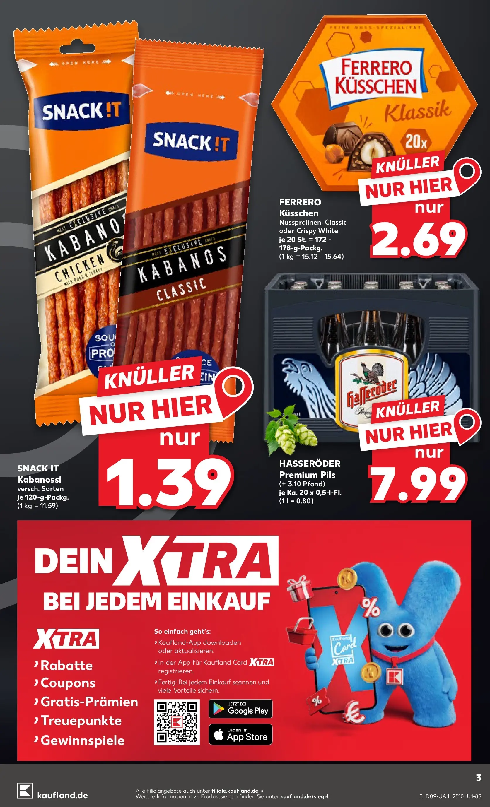 Prospekt Kaufland ab 26.02.2026 » Angebote Online zum Blättern | Seite: 3 | Produkte: Pils, Hasseröder