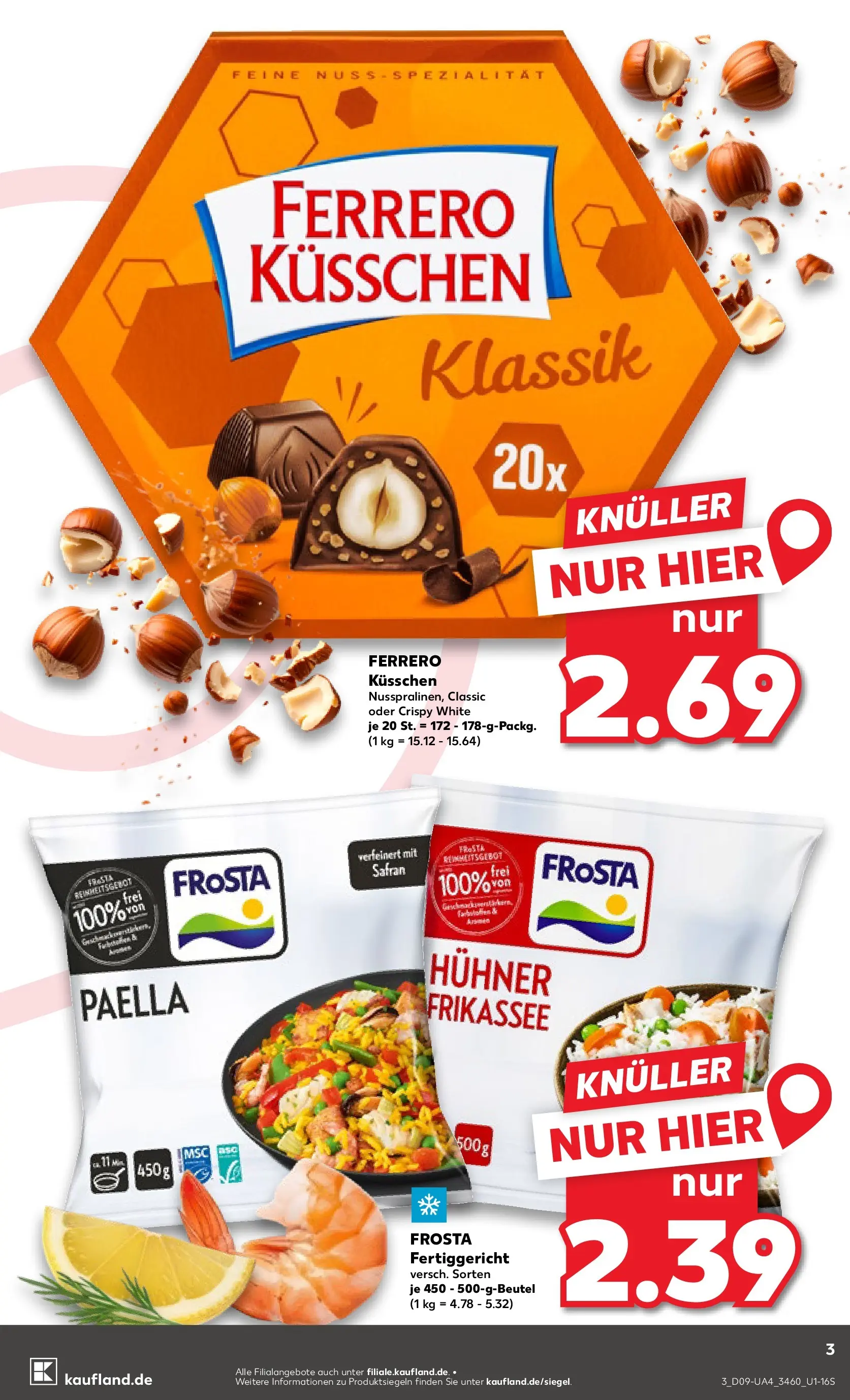 Prospekt Kaufland ab 26.02.2026 » Angebote Online zum Blättern | Seite: 3 | Produkte: Frosta
