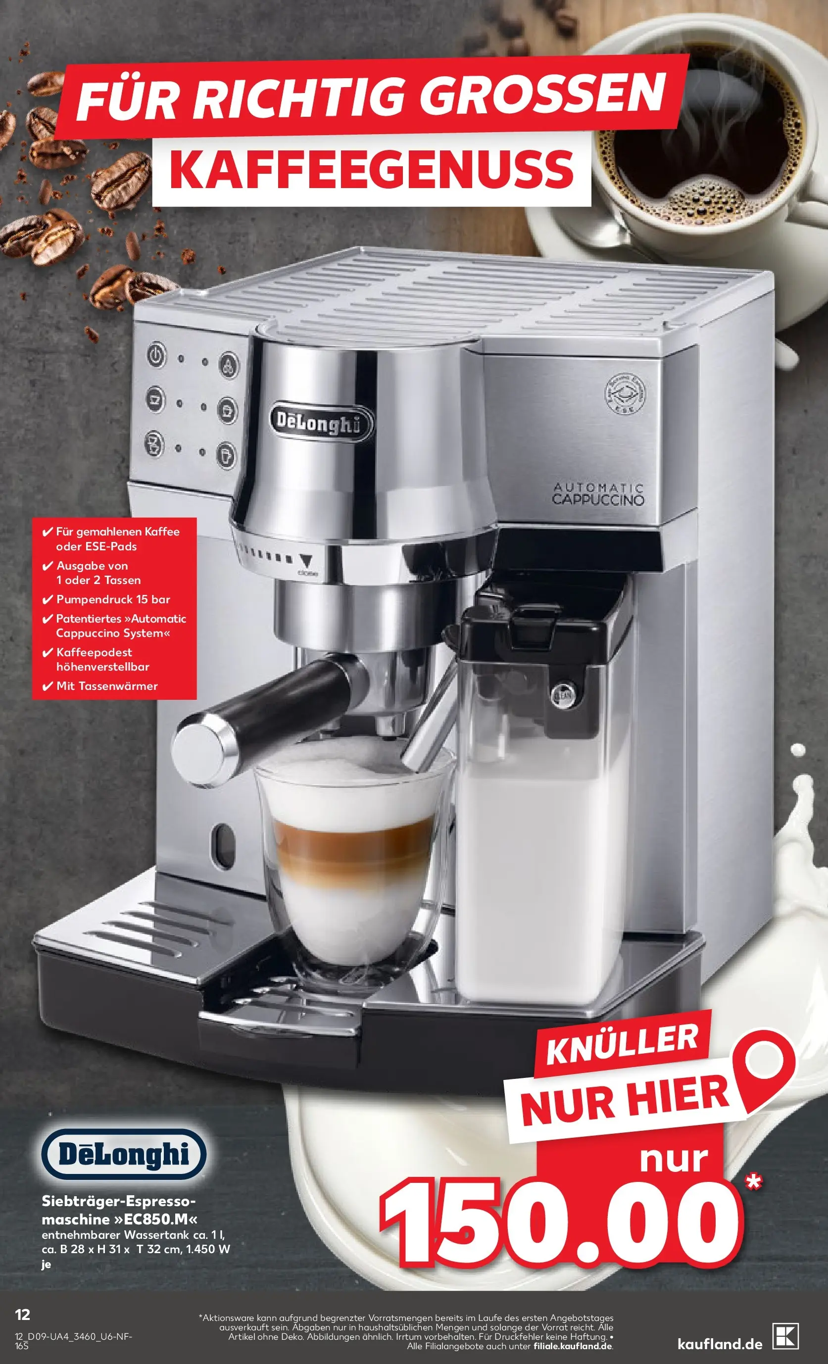 Prospekt Kaufland ab 26.02.2026 » Angebote Online zum Blättern | Seite: 12 | Produkte: Kaffee