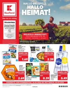Kaufland prospekt Bielefeld	 ab 26.02.2026 gültig