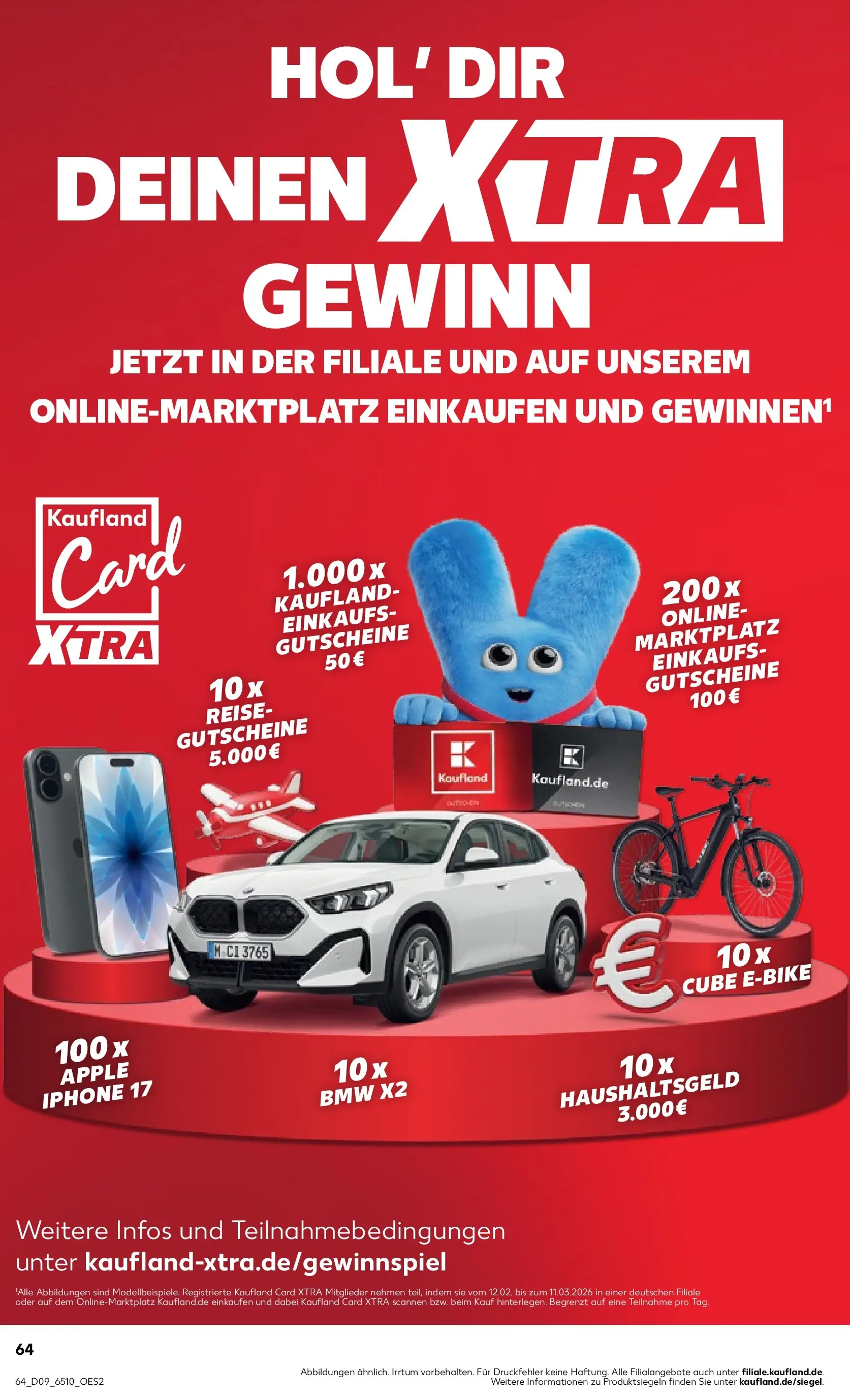 Prospekt Kaufland ab 26.02.2026 » Angebote und Werbung Online | Seite: 68 | Produkte: E-Bike, Iphone, Apple, Smartphone Prospekt Kaufland ab 26.02.2026 » Angebote Online zum Blättern | Seite: 68 | Produkte: E-Bike, Iphone, Apple, Smartphone