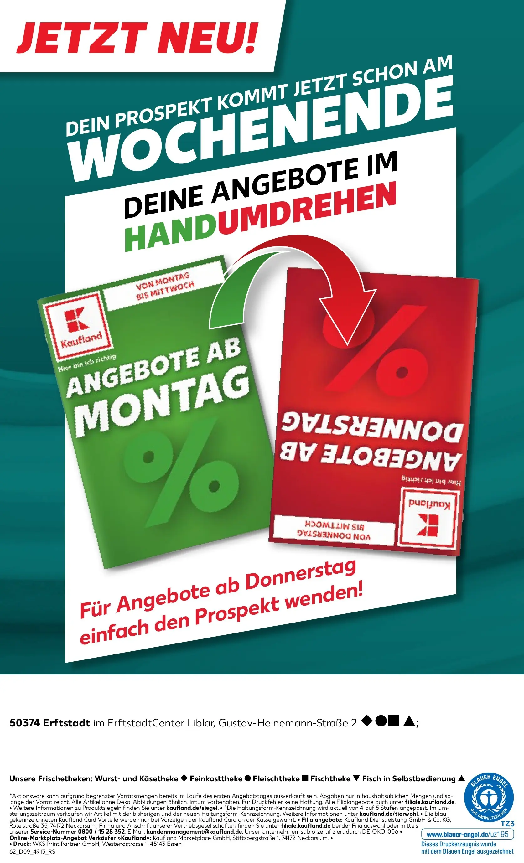 Prospekt Kaufland ab 26.02.2026 » Angebote und Werbung Online | Seite: 62 | Produkte: Fisch, Wurst Prospekt Kaufland ab 26.02.2026 » Angebote Online zum Blättern | Seite: 62 | Produkte: Fisch, Wurst