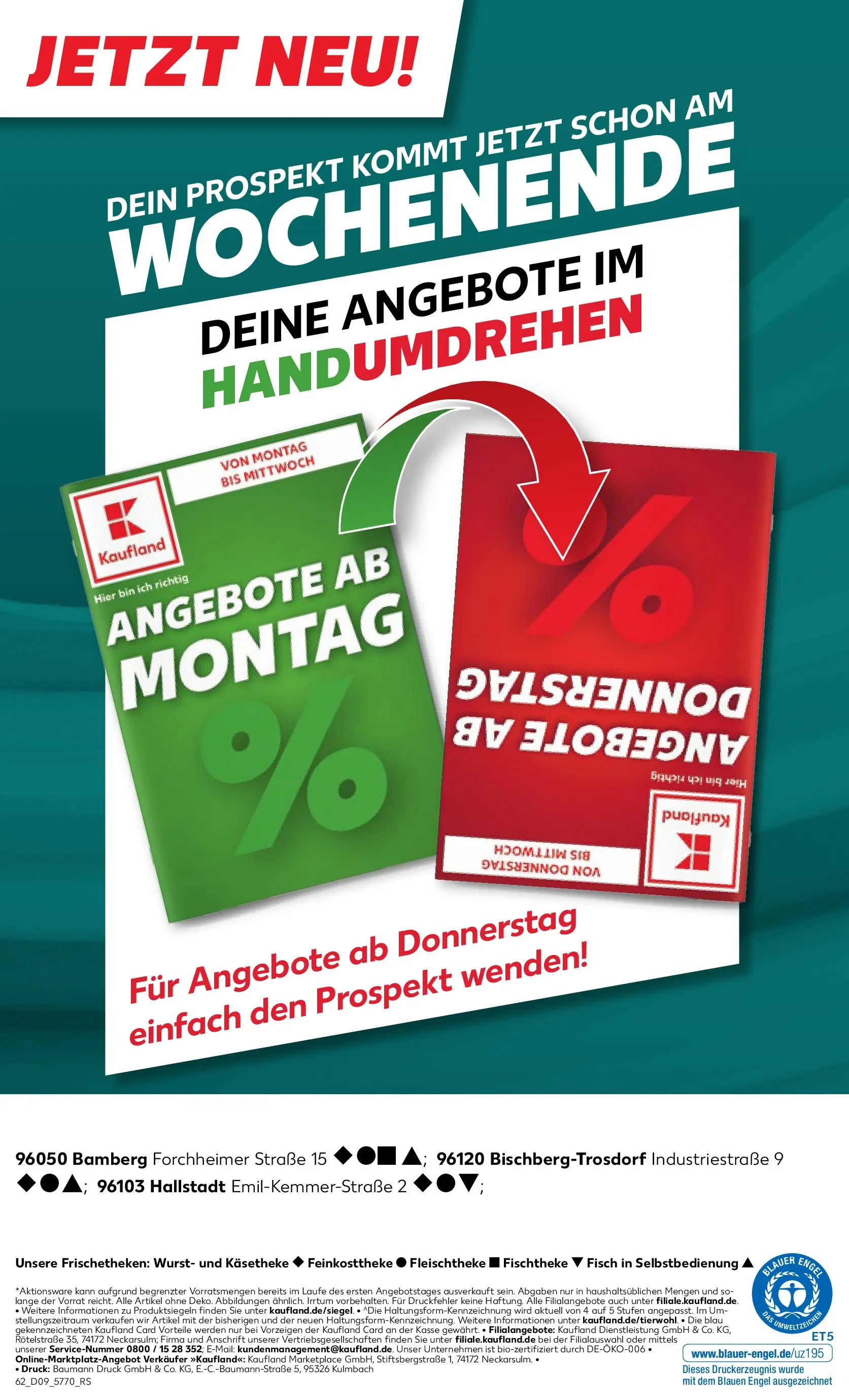 Prospekt Kaufland ab 26.02.2026 » Angebote und Werbung Online | Seite: 62 | Produkte: Fisch, Wurst Prospekt Kaufland ab 26.02.2026 » Angebote Online zum Blättern | Seite: 62 | Produkte: Fisch, Wurst