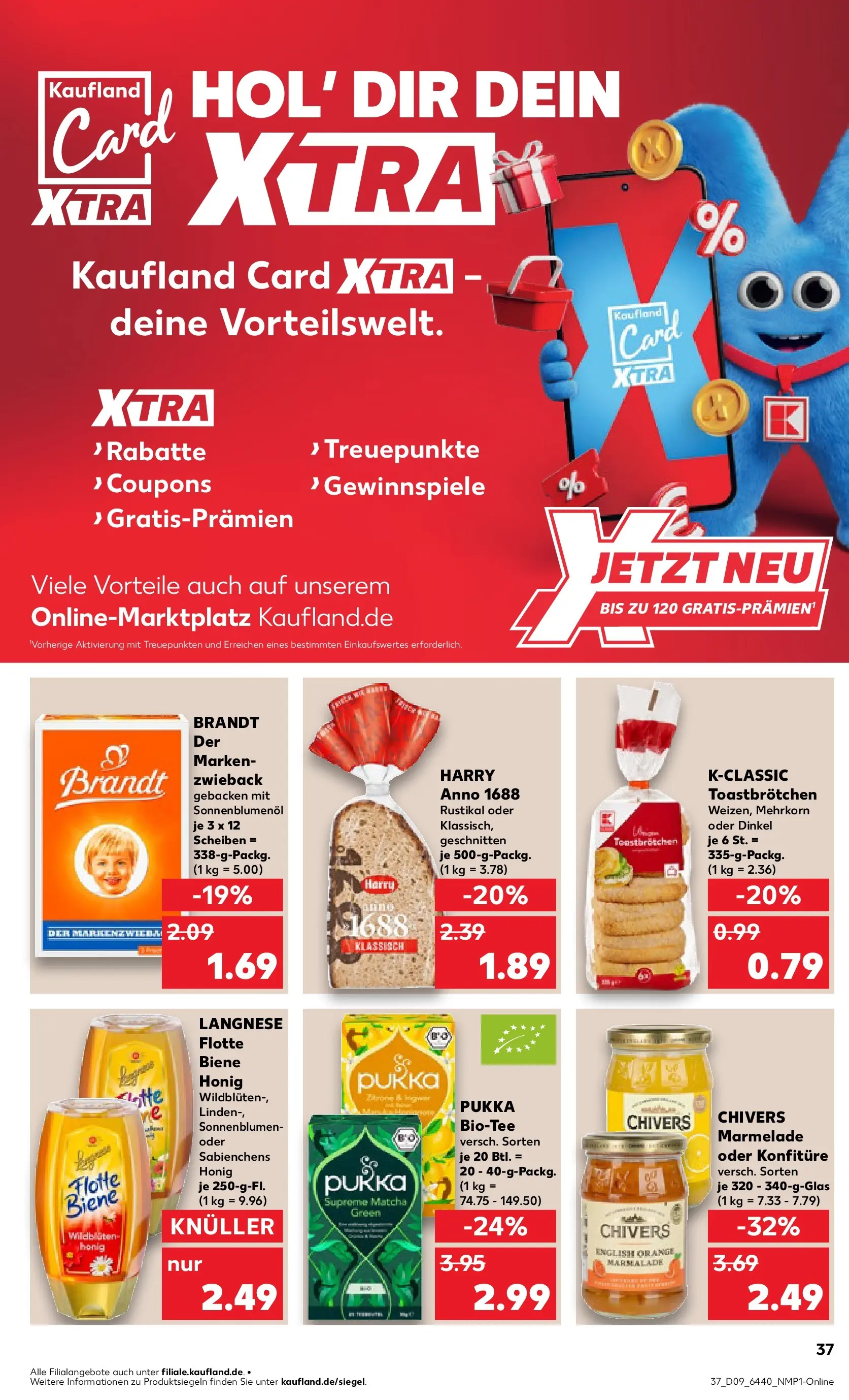 Prospekt Kaufland ab 26.02.2026 » Angebote Online zum Blättern | Seite: 37 | Produkte: Langnese, Sonnenblumenol