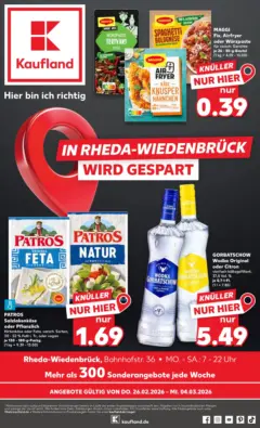 Kaufland prospekt Rheda-Wiedenbrück	 ab 26.02.2026 gültig