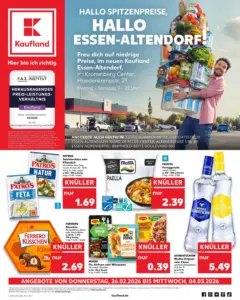 Kaufland prospekt Essen	 ab 26.02.2026 gültig
