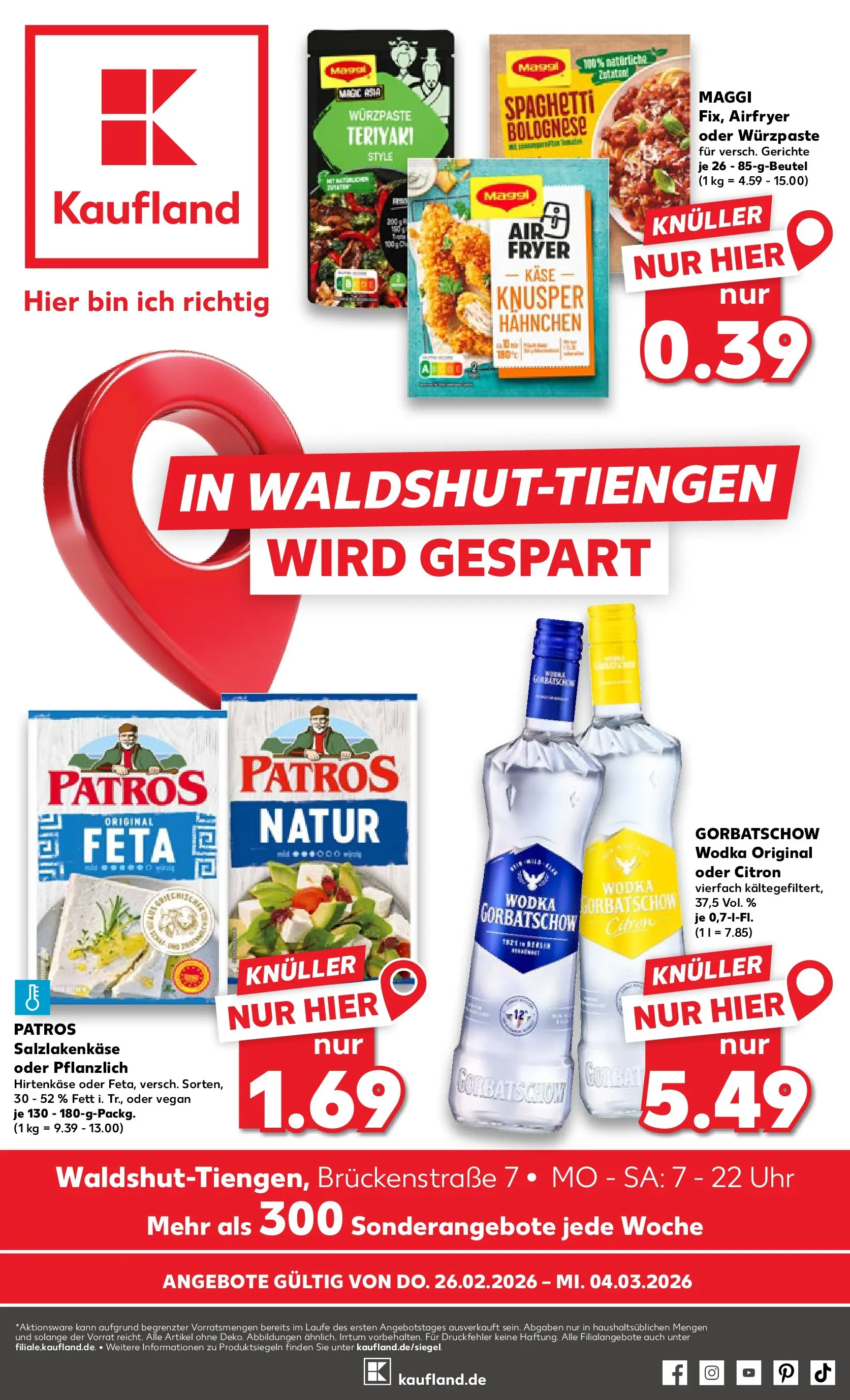 Prospekt Kaufland ab 25.02.2026 » Angebote Online zum Blättern | Seite: 1