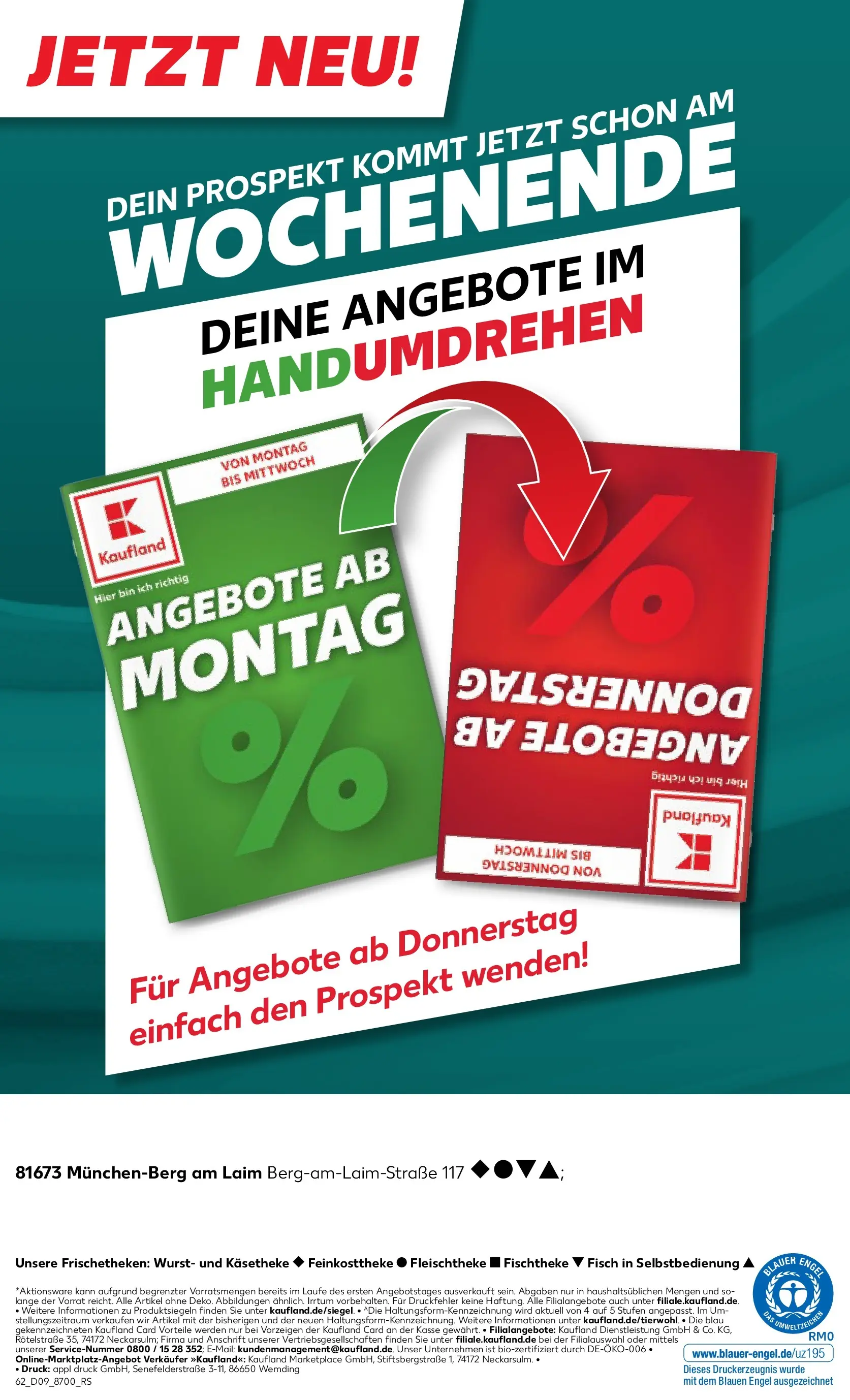 Prospekt Kaufland ab 26.02.2026 » Angebote Online zum Blättern | Seite: 62 | Produkte: Fisch, Wurst