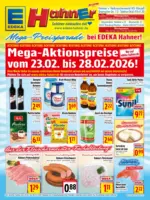 Hahners Verbauchermarkt Edeka Hahner: Wochenangebote - bis 28.02.2026