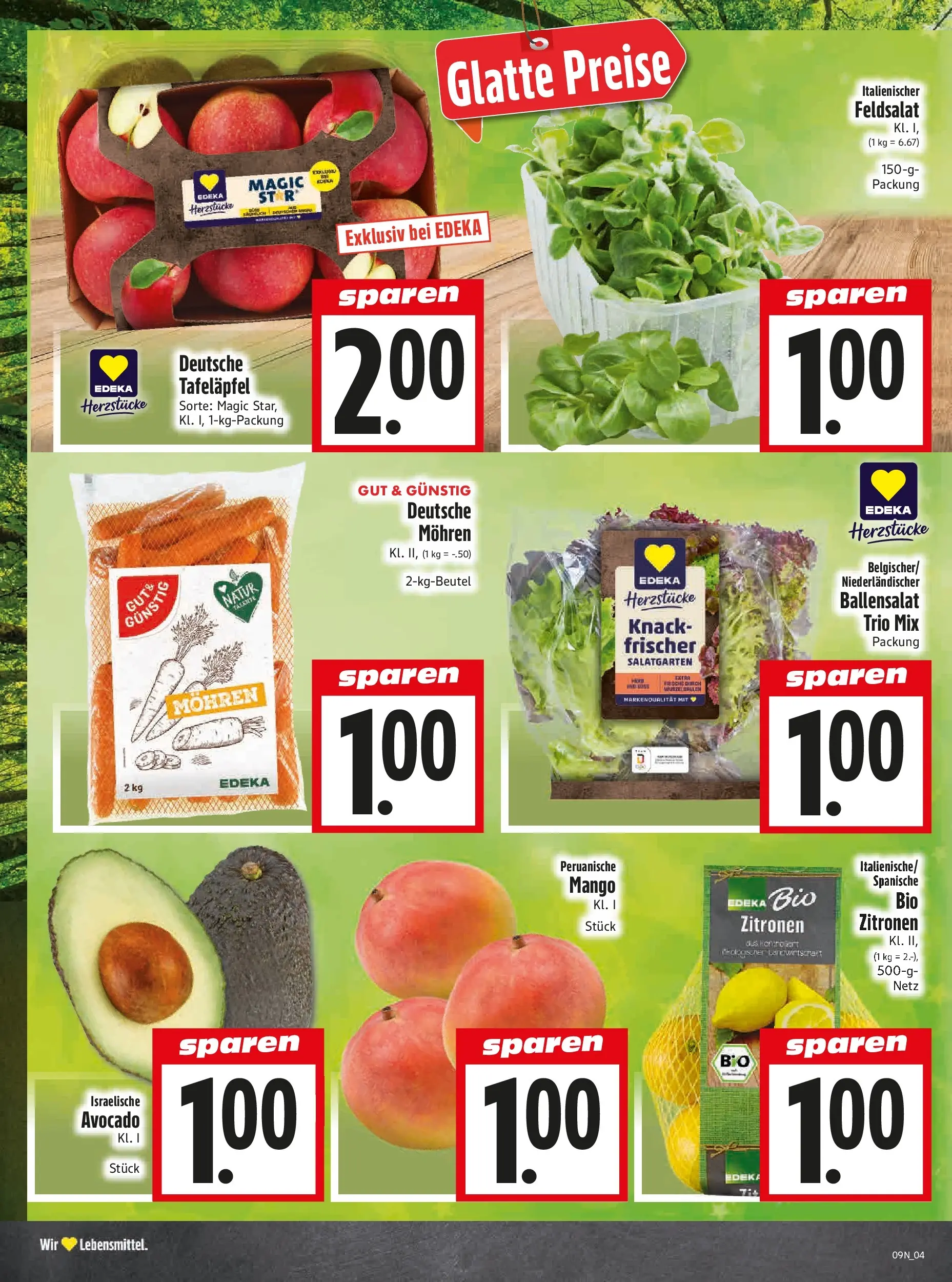 Angebote - Edeka Hahner: Wochenangebote (ab 22.02.2026) zum Blättern | Seite: 6 | Produkte: Mohren, Avocado, Mango, Zitronen