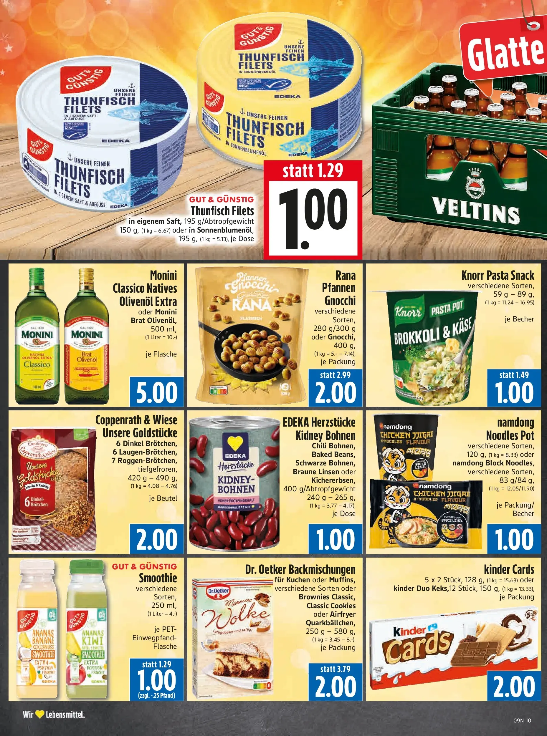 Angebote - Edeka Hahner: Wochenangebote (ab 22.02.2026) zum Blättern | Seite: 12 | Produkte: Käse, Knorr, Brokkoli, Kuchen