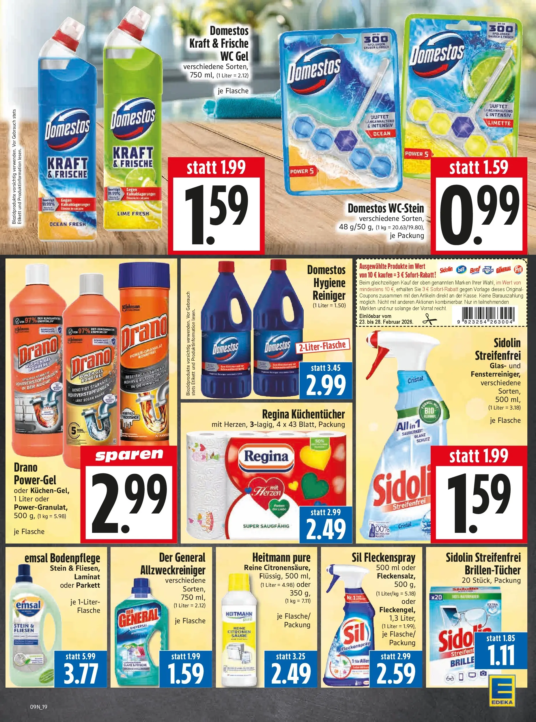 Angebote - Edeka Hahner: Wochenangebote (ab 22.02.2026) zum Blättern | Seite: 21 | Produkte: Küche, Limette, Kuchen, Brille