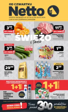 Pogląd oferty "Netto gazetka - Spożywcza" - ważna od 26.02.2026