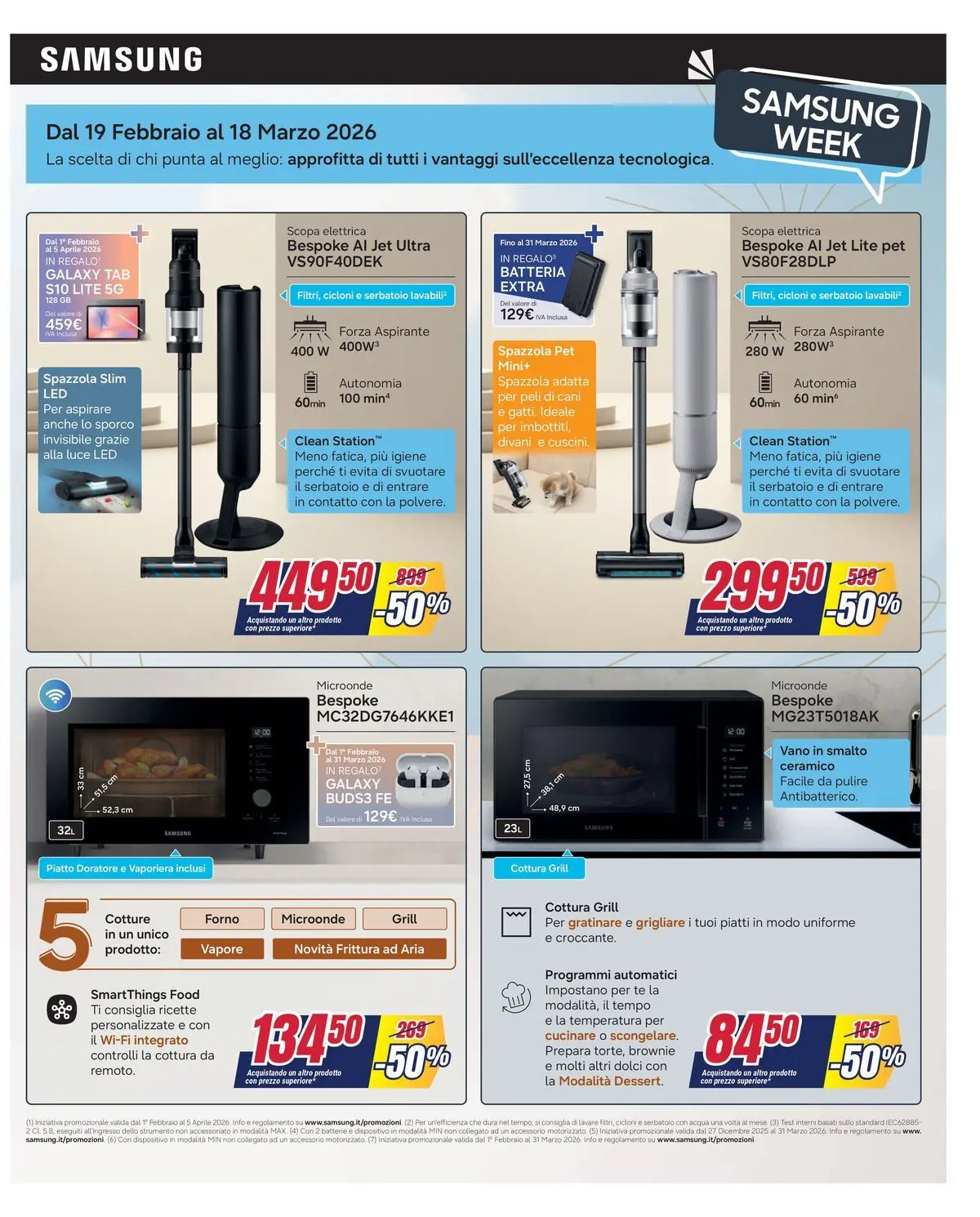 Nuovo Offerte - Il meno caro lo paghi la metà da Trony! dal 19/02/2026 > offerte anteprima 🛍️ | Pagina: 11 | Prodotti: Microonde, Piatto, Forno, Batterie