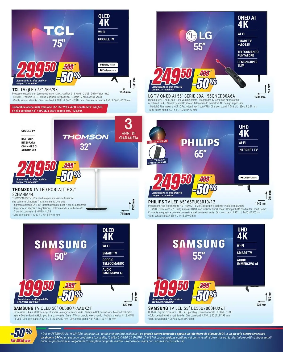 Nuovo Offerte - Il meno caro lo paghi la metà da Trony! dal 19/02/2026 > offerte anteprima 🛍️ | Pagina: 17 | Prodotti: Telecomando, Audio, USB, Batteria